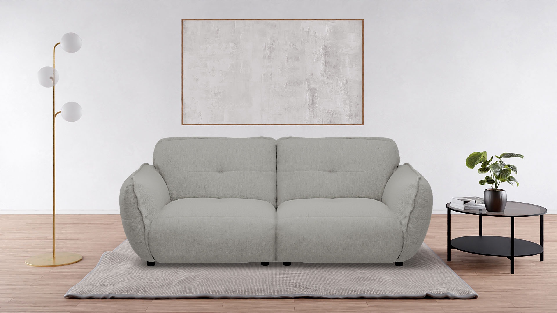 BETYPE 3-Sitzer "Be Fluffy moderner Love Seat, XXL Sofa, Mega Sofa" Softes günstig online kaufen