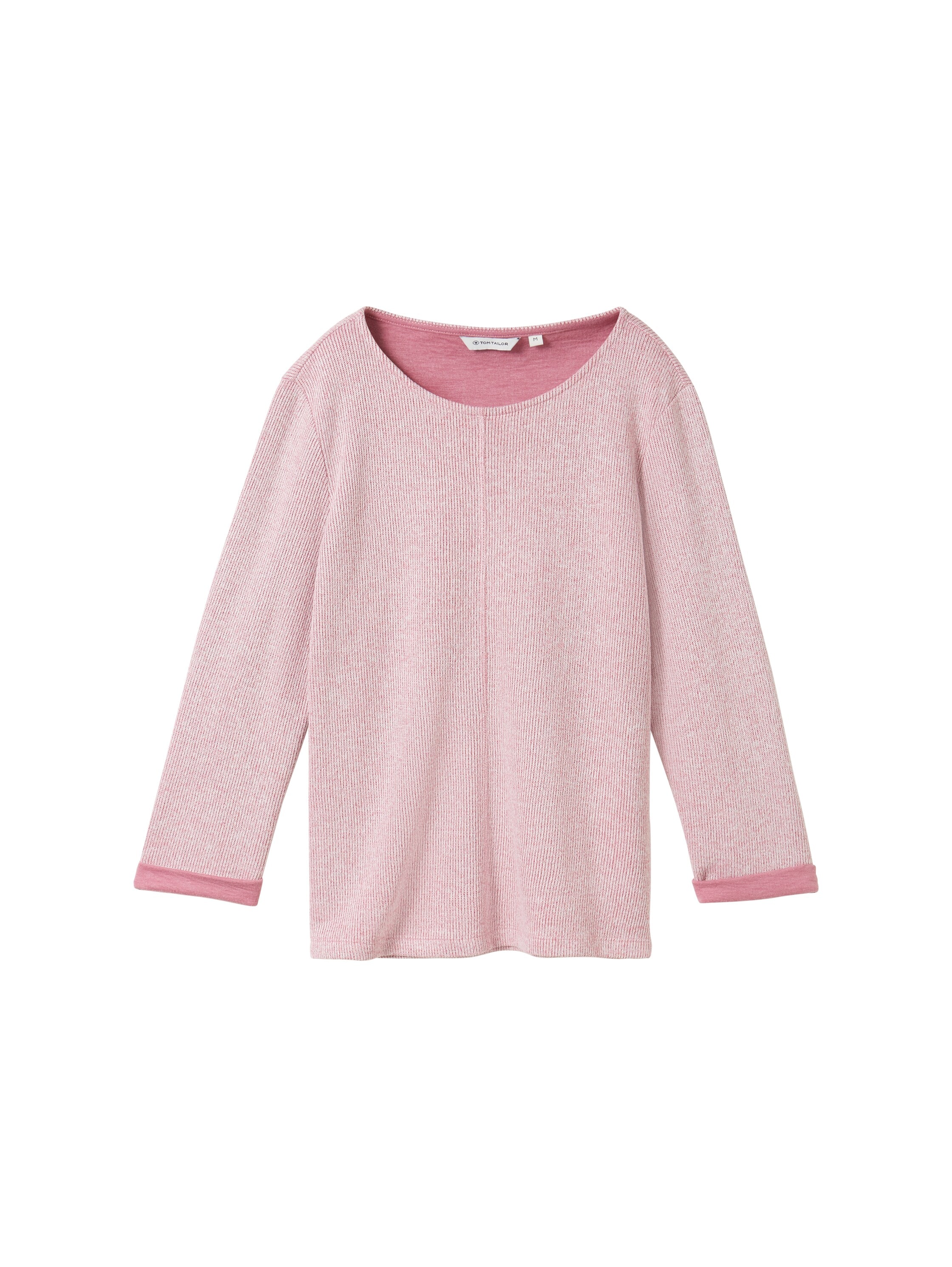 TOM TAILOR Sweatshirt, in Melange Optik