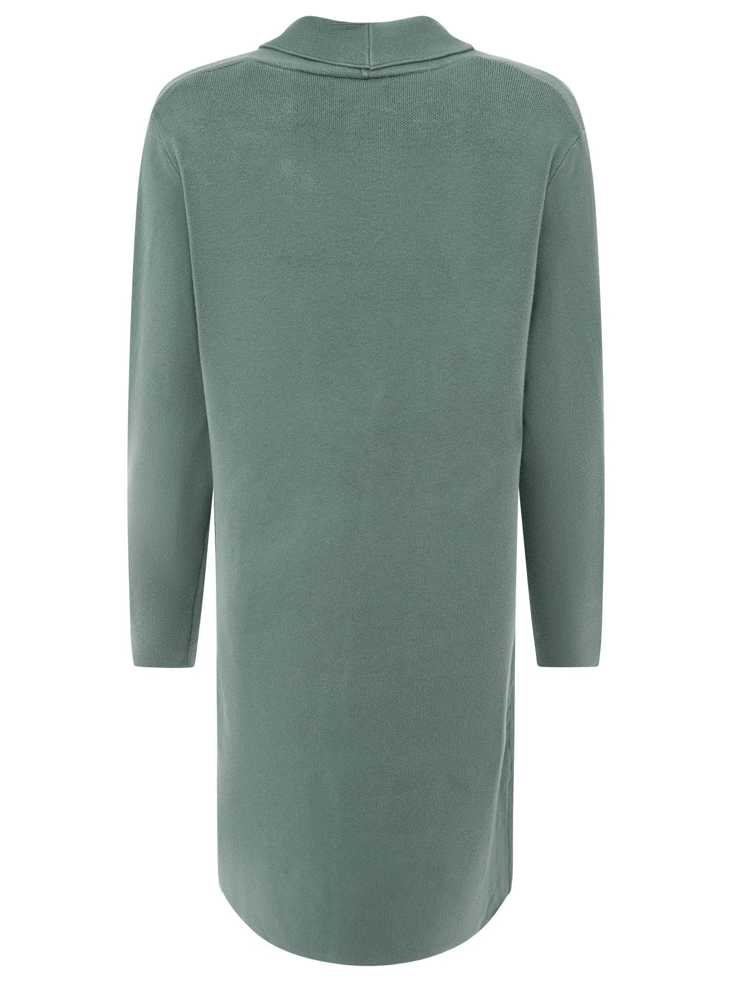 Zwillingsherz Cardigan »"Jessi"« mit Kragen, Langarm, aufgesetzte Taschen, ohne Verschluss, knielang