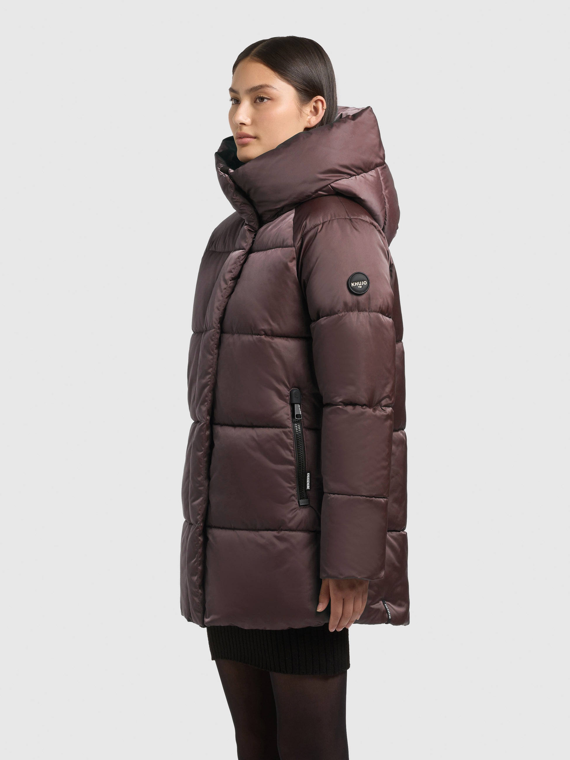 khujo Steppjacke »SUDA« mit Kapuze