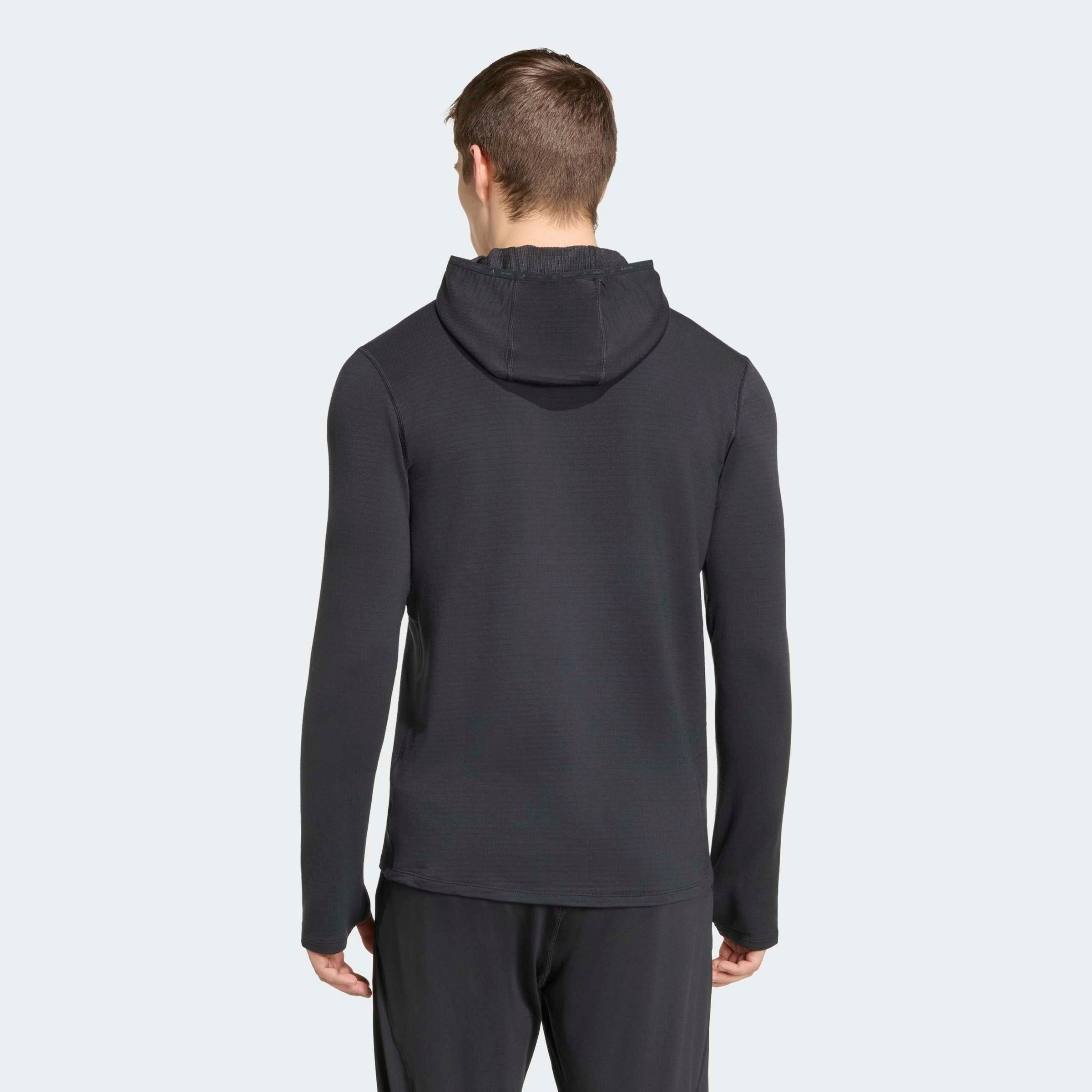adidas Performance Kapuzensweatshirt »ADI365 RUNNING ESSENTIALS WINTERIZED OBERTEIL, KAPUZE, LANGÄRMELIG«
