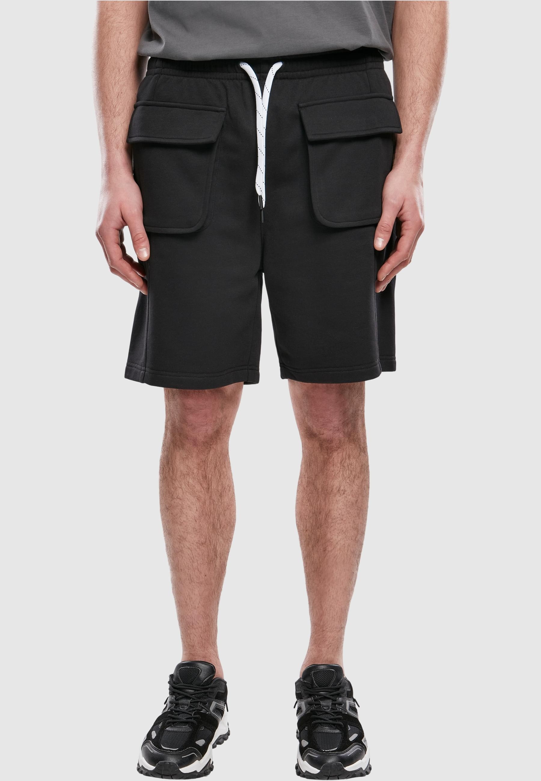 URBAN CLASSICS Sweatshorts »Urban Classics Herren Big Pocket Terry Sweat Shorts«, (1 tlg.)
