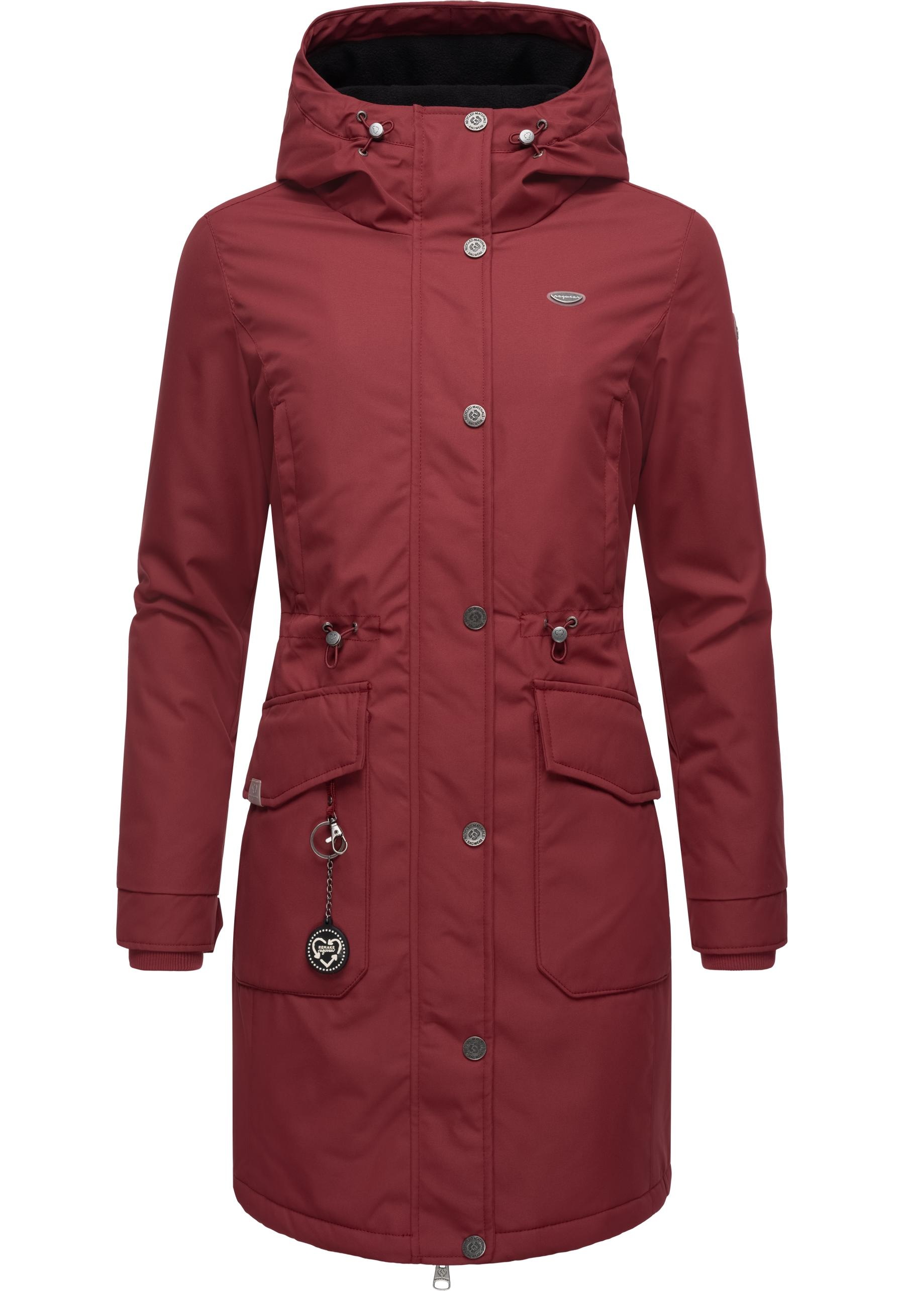 Ragwear Wintermantel »Reloved Remake II Intl.«, Winterparka aus recycelten Materialien