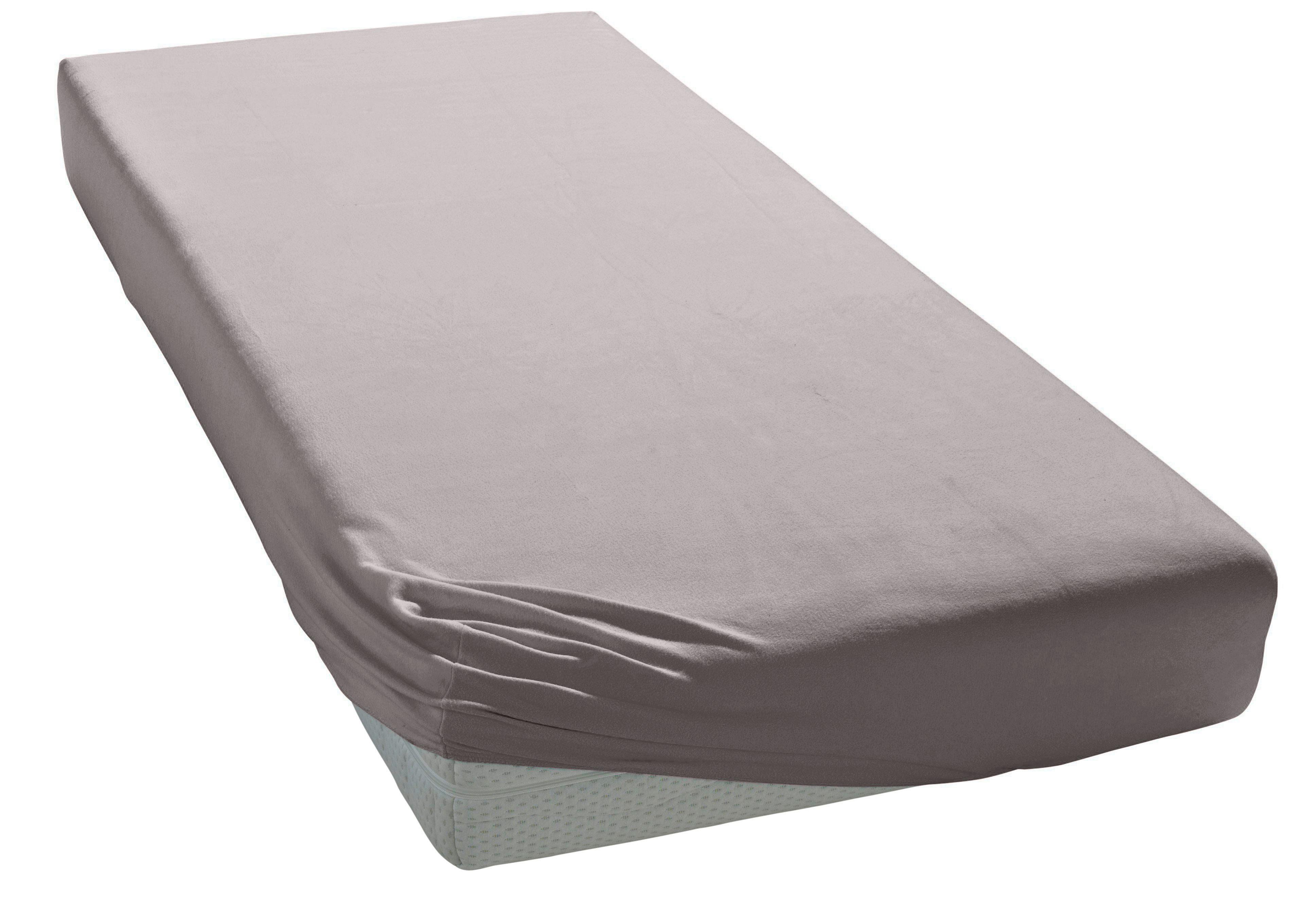 Elegante Spannbettlaken "Mako-Jersey" in hochwertiger Qualität mit Elasthan-Anteil
