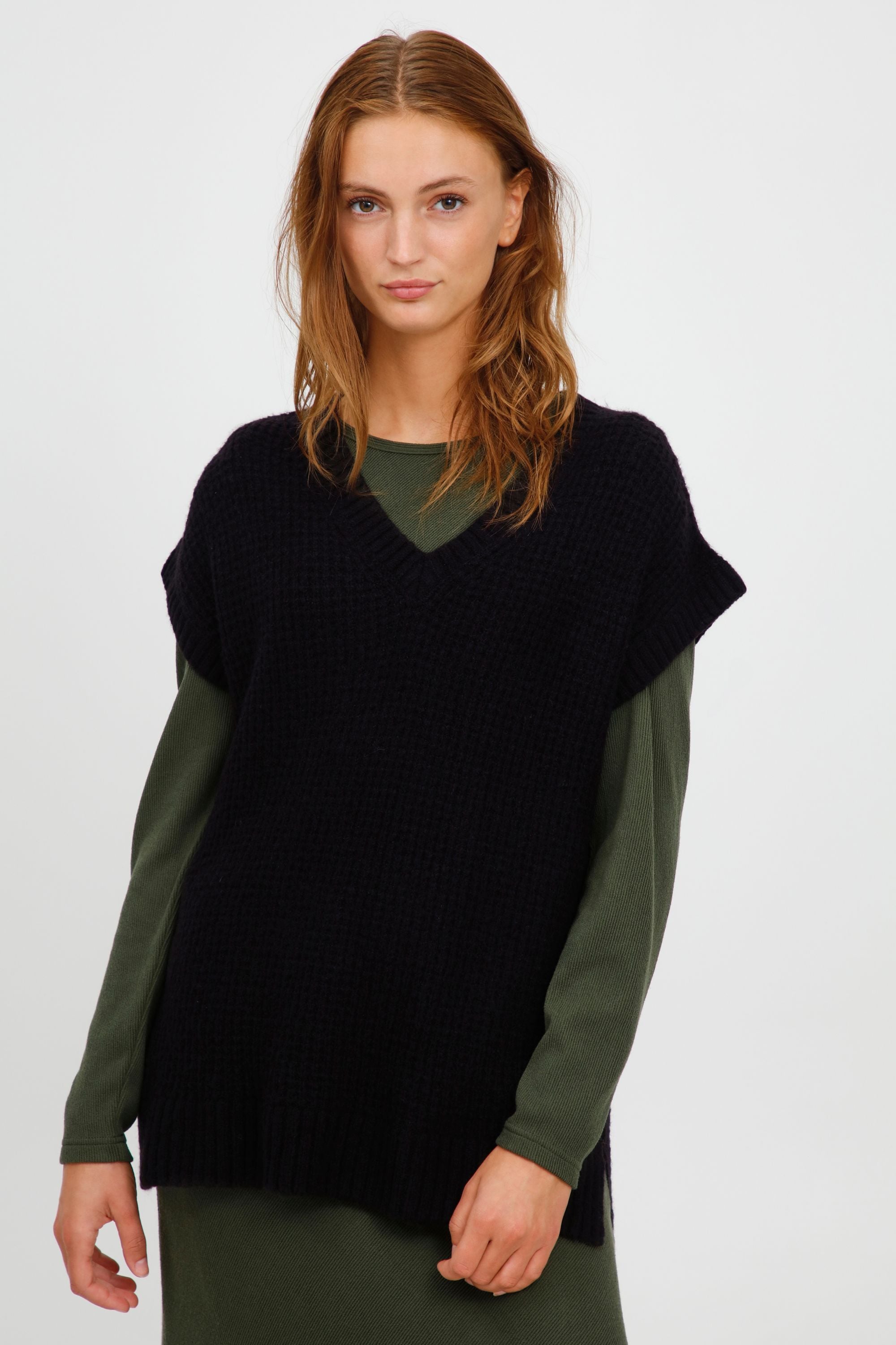 b.young Strickjacke »Pullunder BYMisha«