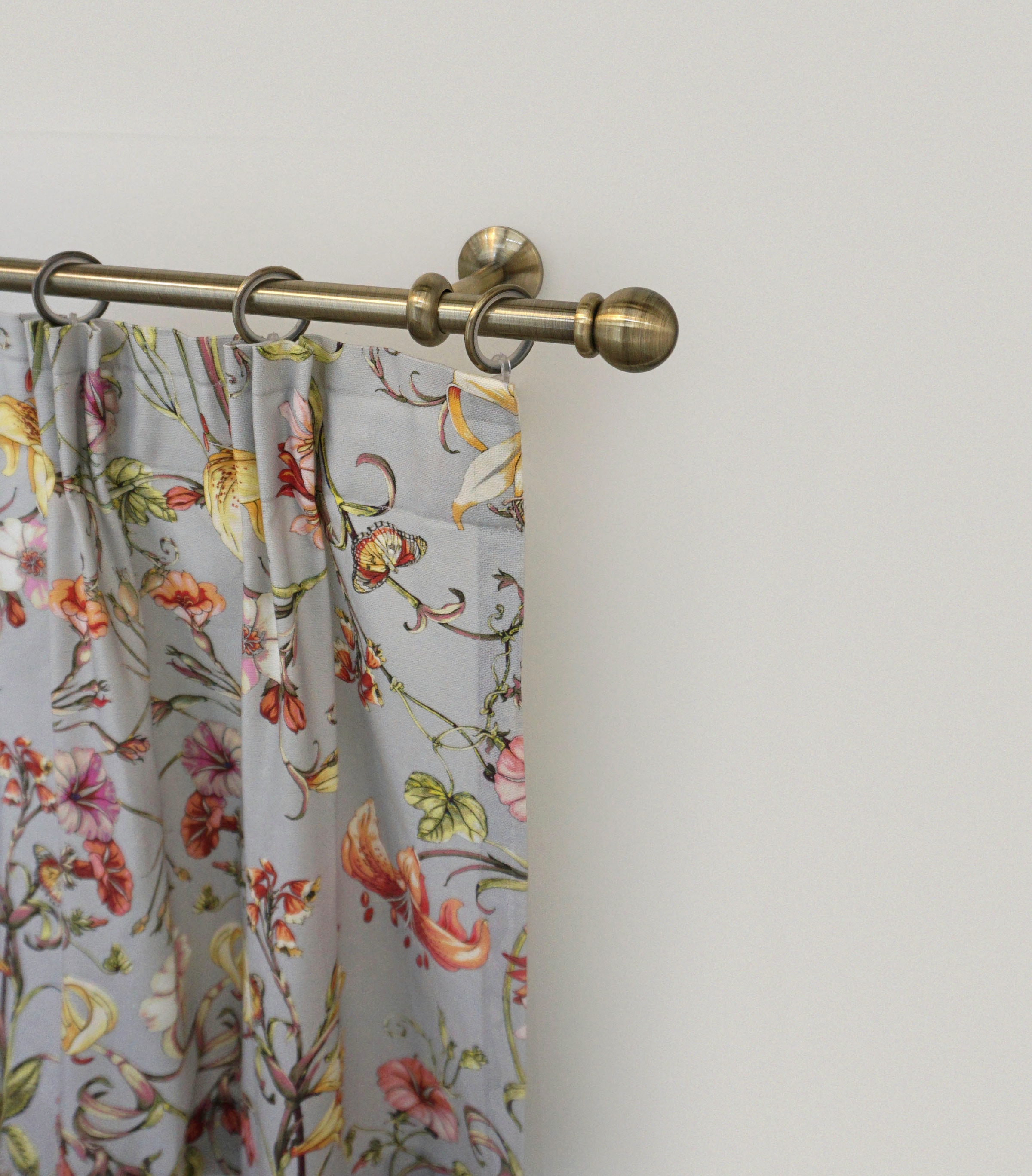 GARESA Gardinenstange "ESPERANCA" Ø 16 mm 1 läufig-läufig Wunschmaßlänge ru günstig online kaufen