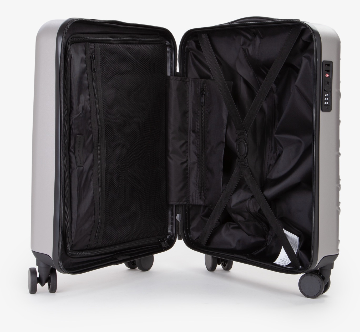VALENTINO BAGS Koffer »MARS, 54 cm«, 4 Rollen, Handgepäck-Trolley Reisgepäck
