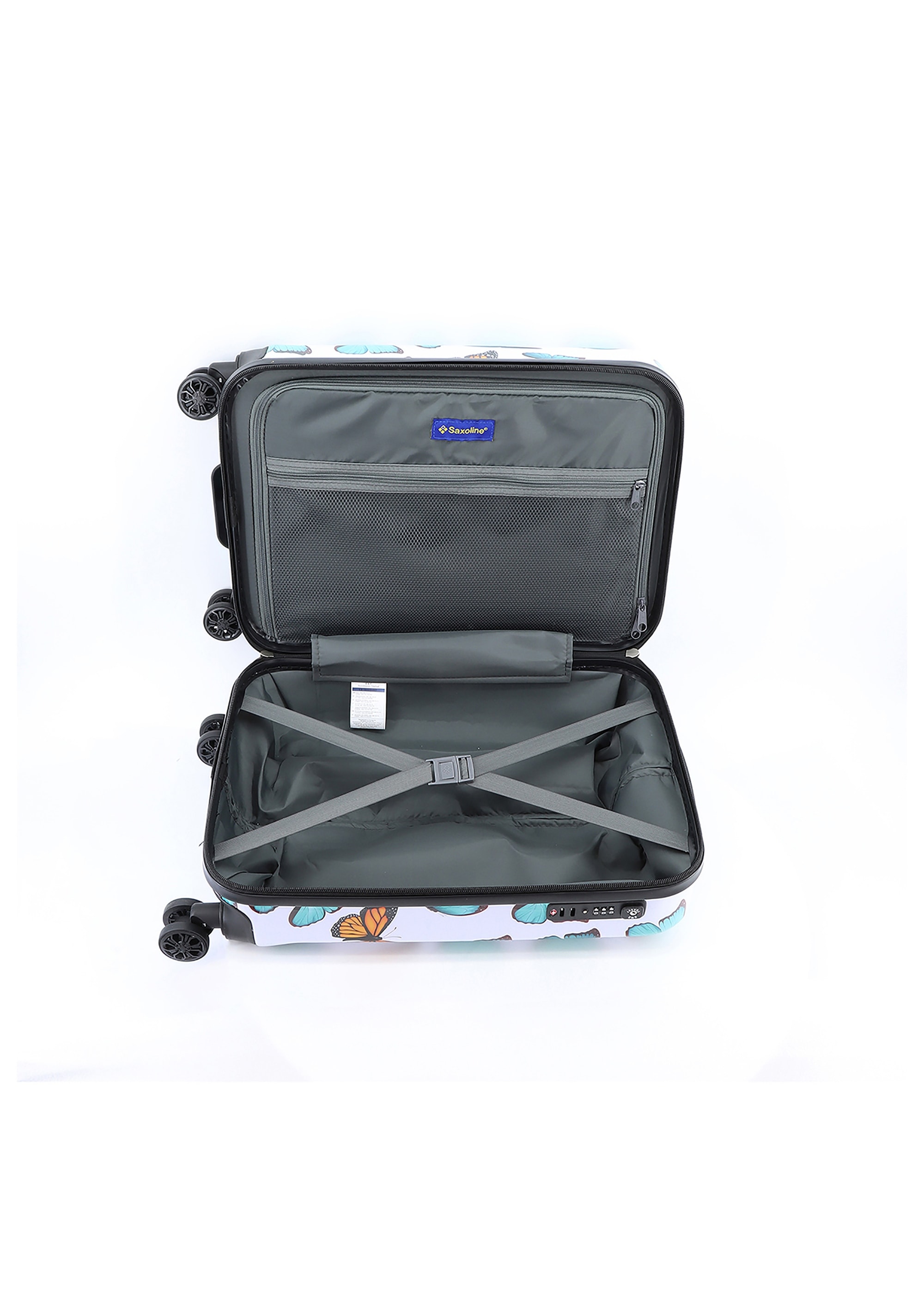 Saxoline® Koffer »Springful«, mit integriertem Zahlenschloss