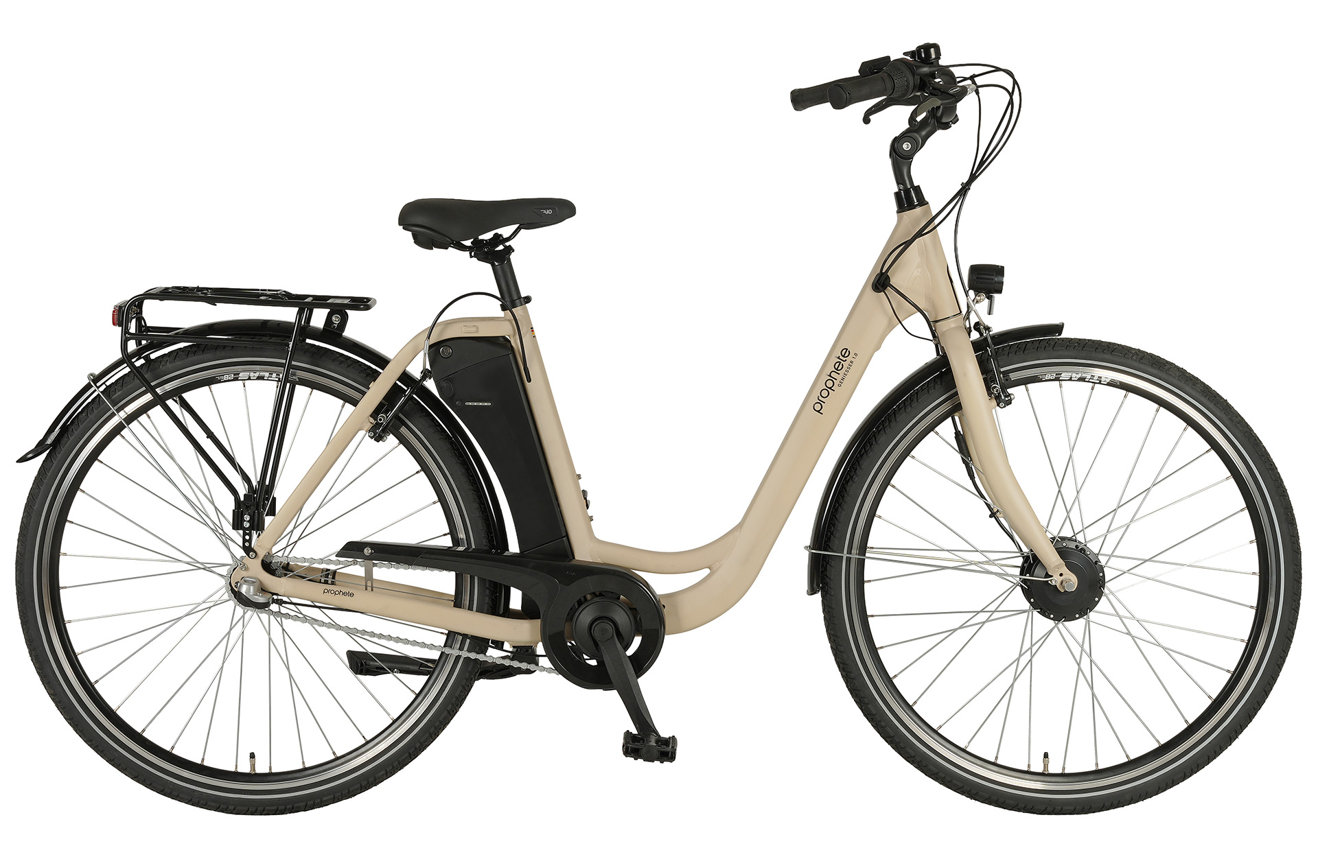 Prophete "Prophete Geniesser 1.0" 3 Gang Shimano Nexus Schaltwerk Nabenschaltung Frontmotor 250 W