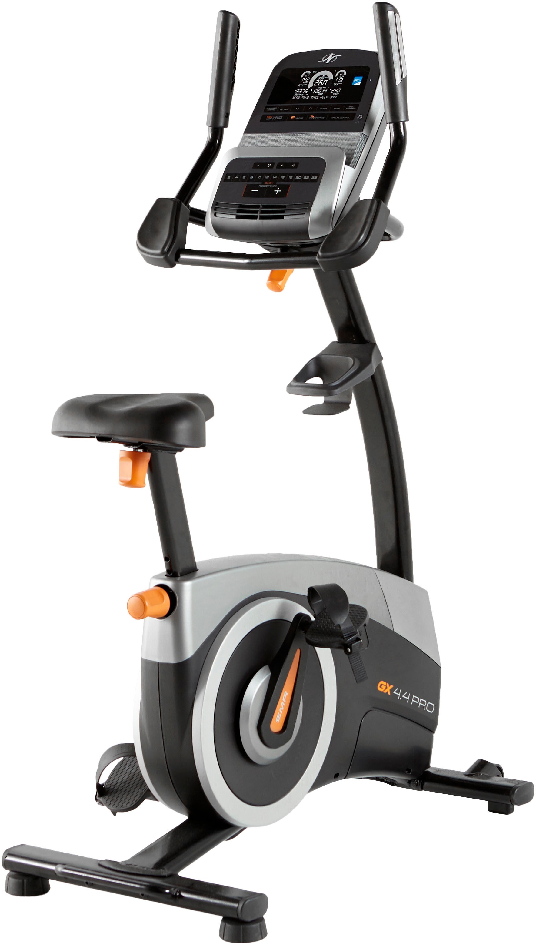 NORDICTRACK Heimtrainer "GX 4.4 Pro", ohne Unterlegmatte, schwarz, Heimtrainer, 125 kg max. Benutzergewicht, Fahrrad, 25 Widerstandsstufen