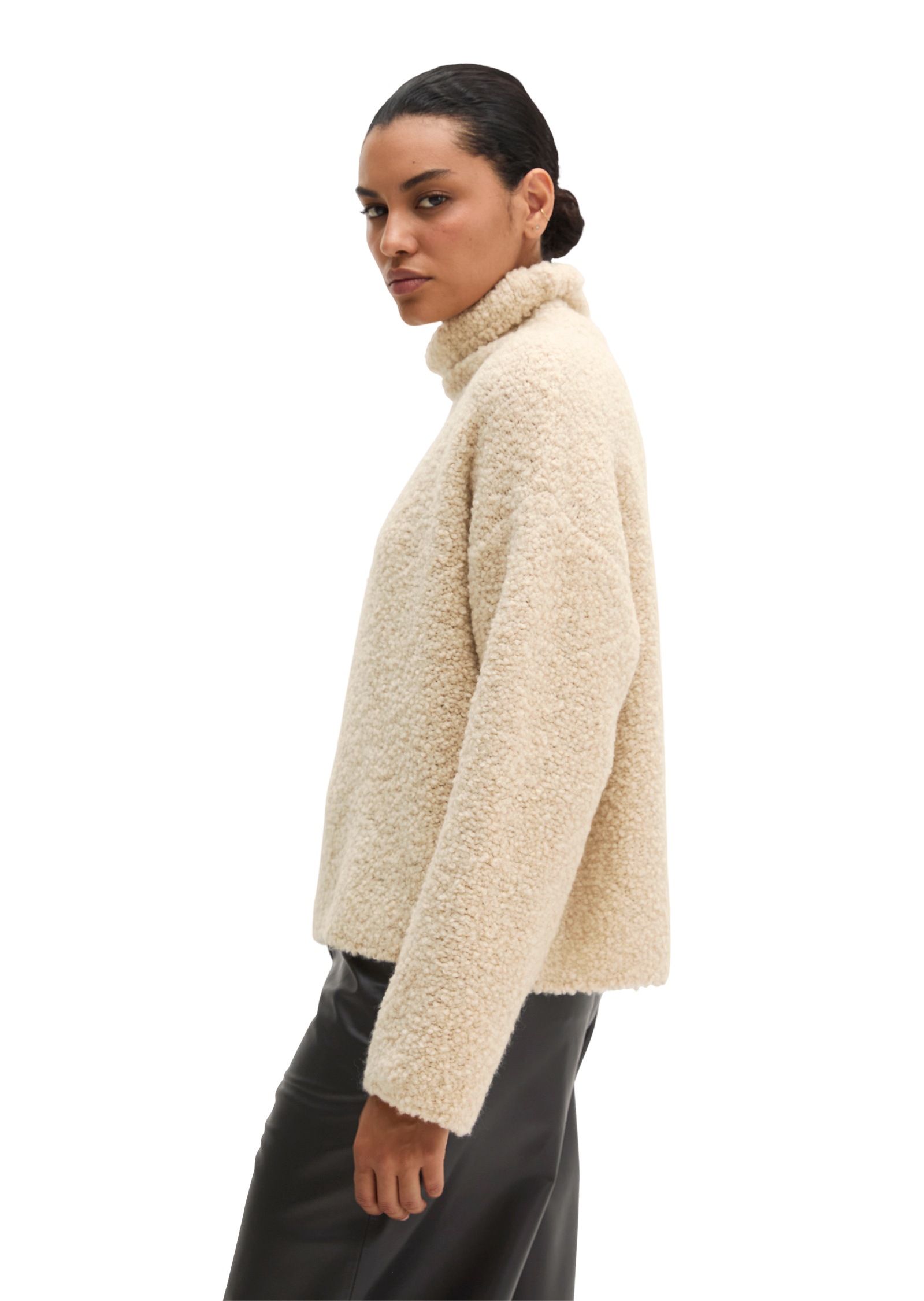 Marc O'Polo Strickpullover »aus Bouclé-Garn«