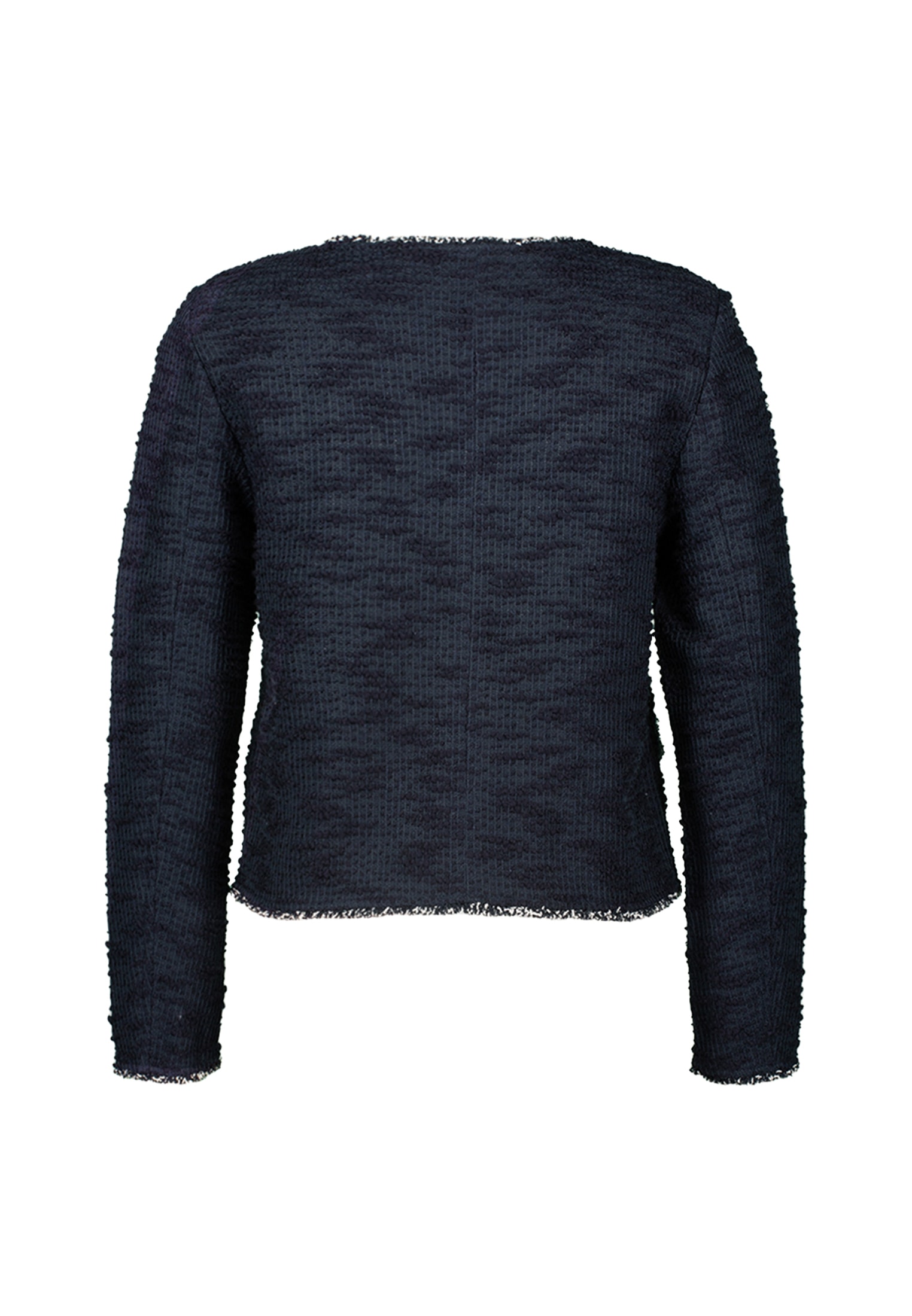 Zero Jackenblazer »zero Blazer Bouclè mit Knöpfen«, Knopfleiste
