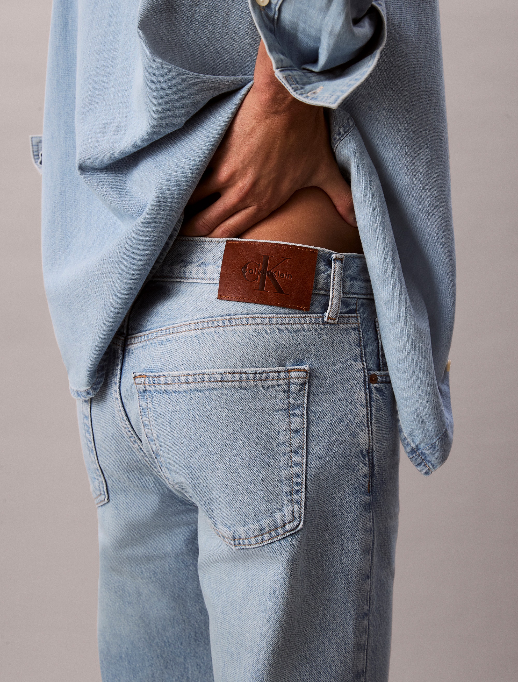 Calvin Klein Jeans Straight-Jeans »STNDRD STRGHT JEAN«, Mit Gürtelschlaufen