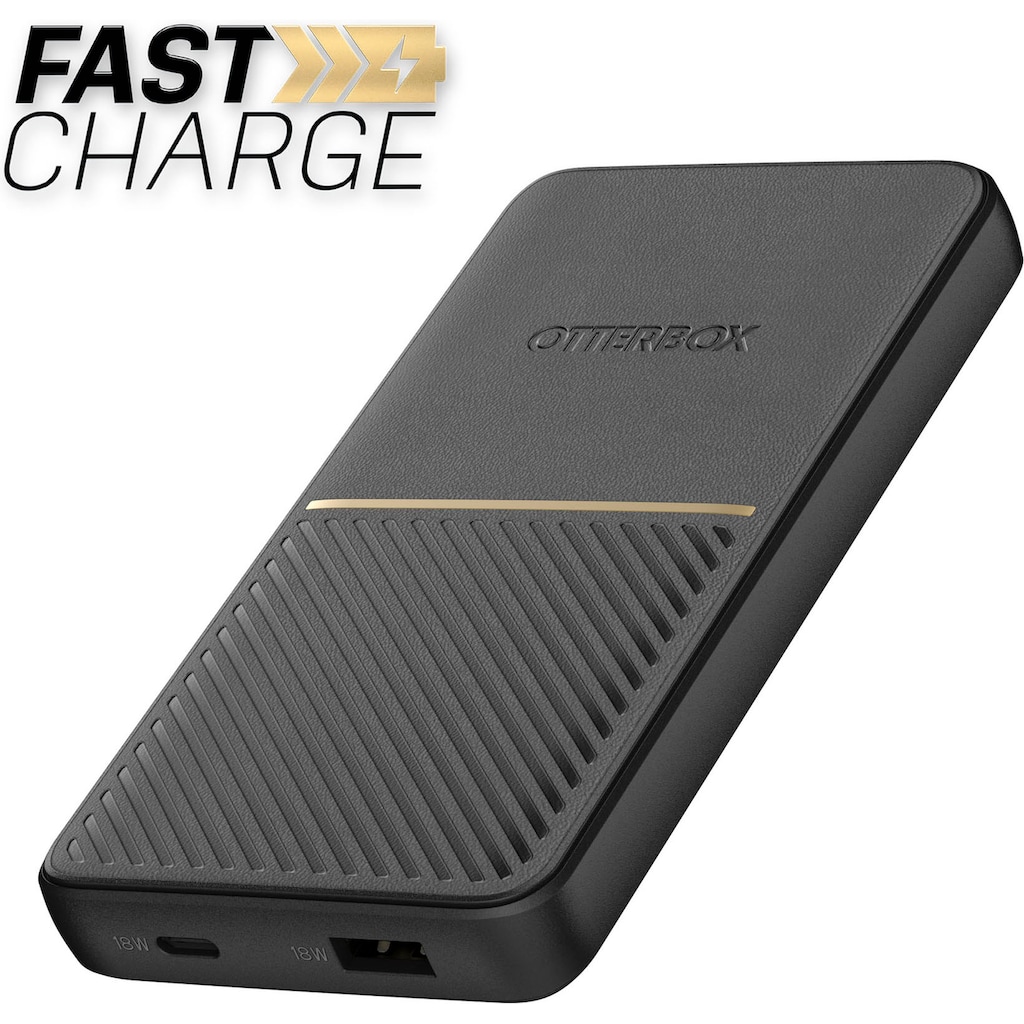 Otterbox Powerbank »Power Bank, schnelles Laden, 10000 mAh externer Akku mit USB-A USB-C«, 10000 mAh