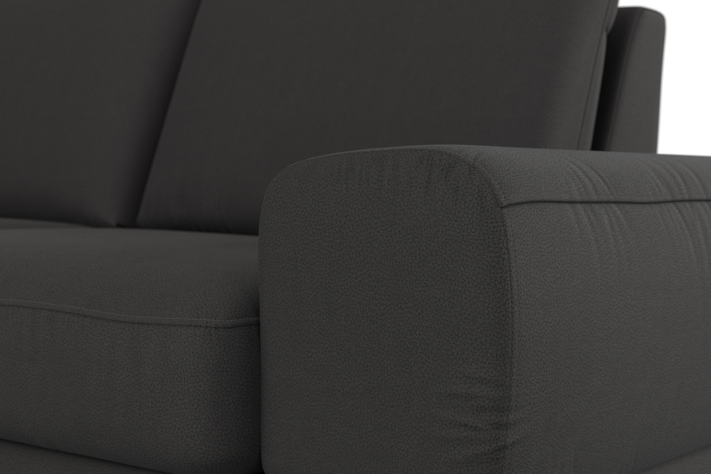 sit&more Ecksofa »Cinturo L-Form«, inklusive Sitztiefenverstellung und Federkern, Sitzhöhe 48 cm