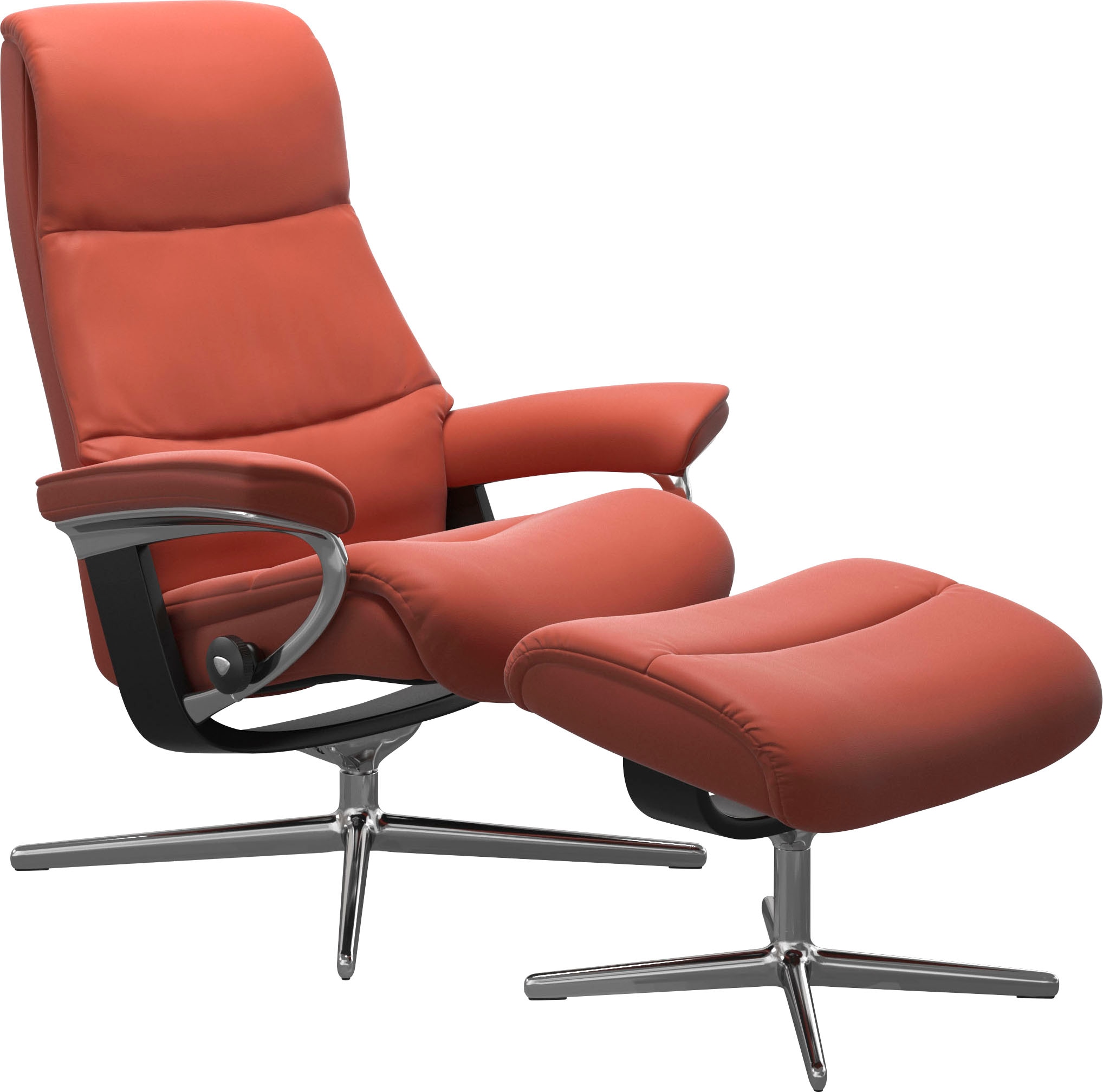 Stressless "View" mit Cross Base, Größe S, M & L, Holzakzent Schwarz günstig online kaufen