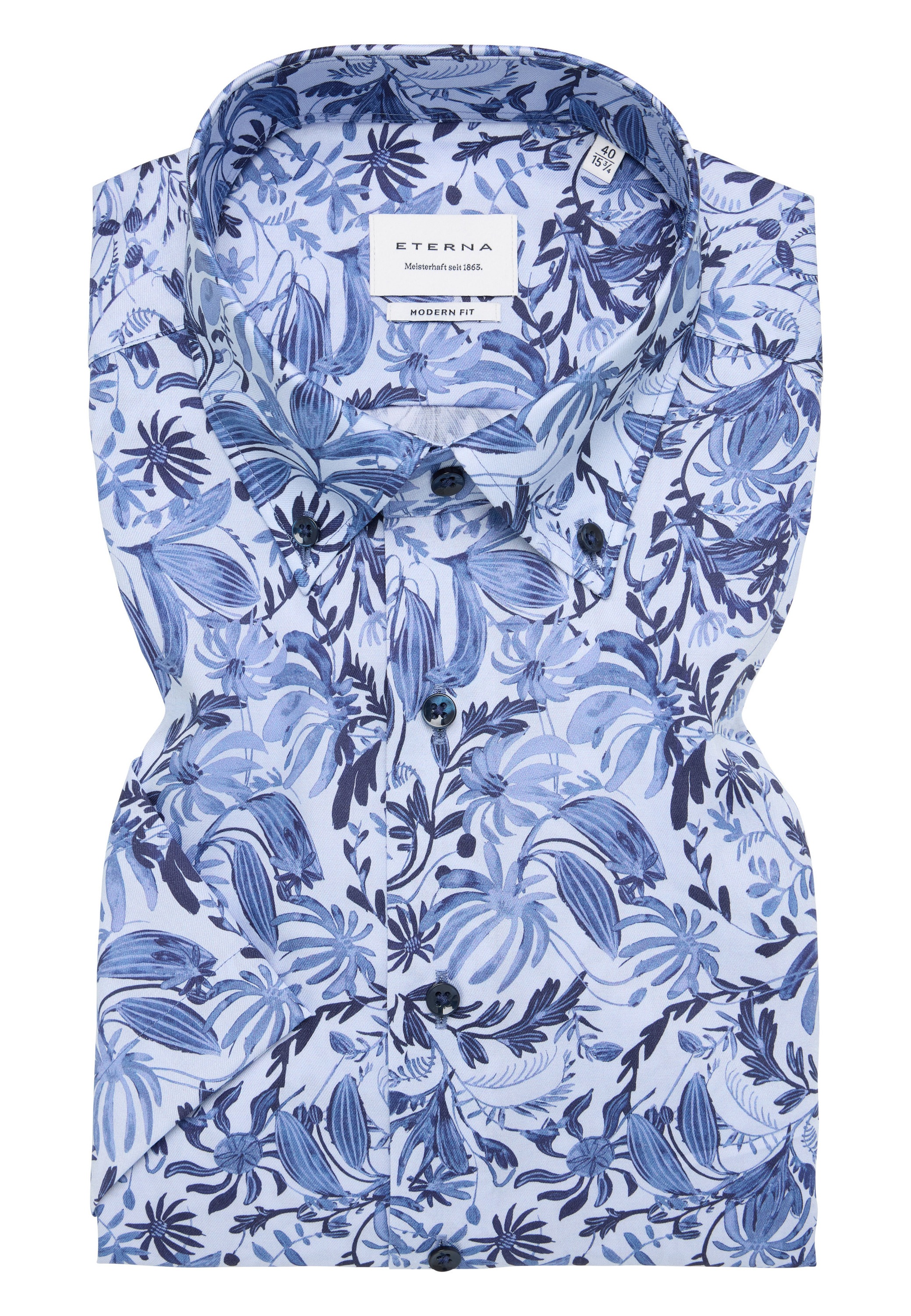 Eterna Kurzarmhemd »MODERN FIT«, NON IRON (bügelfrei)