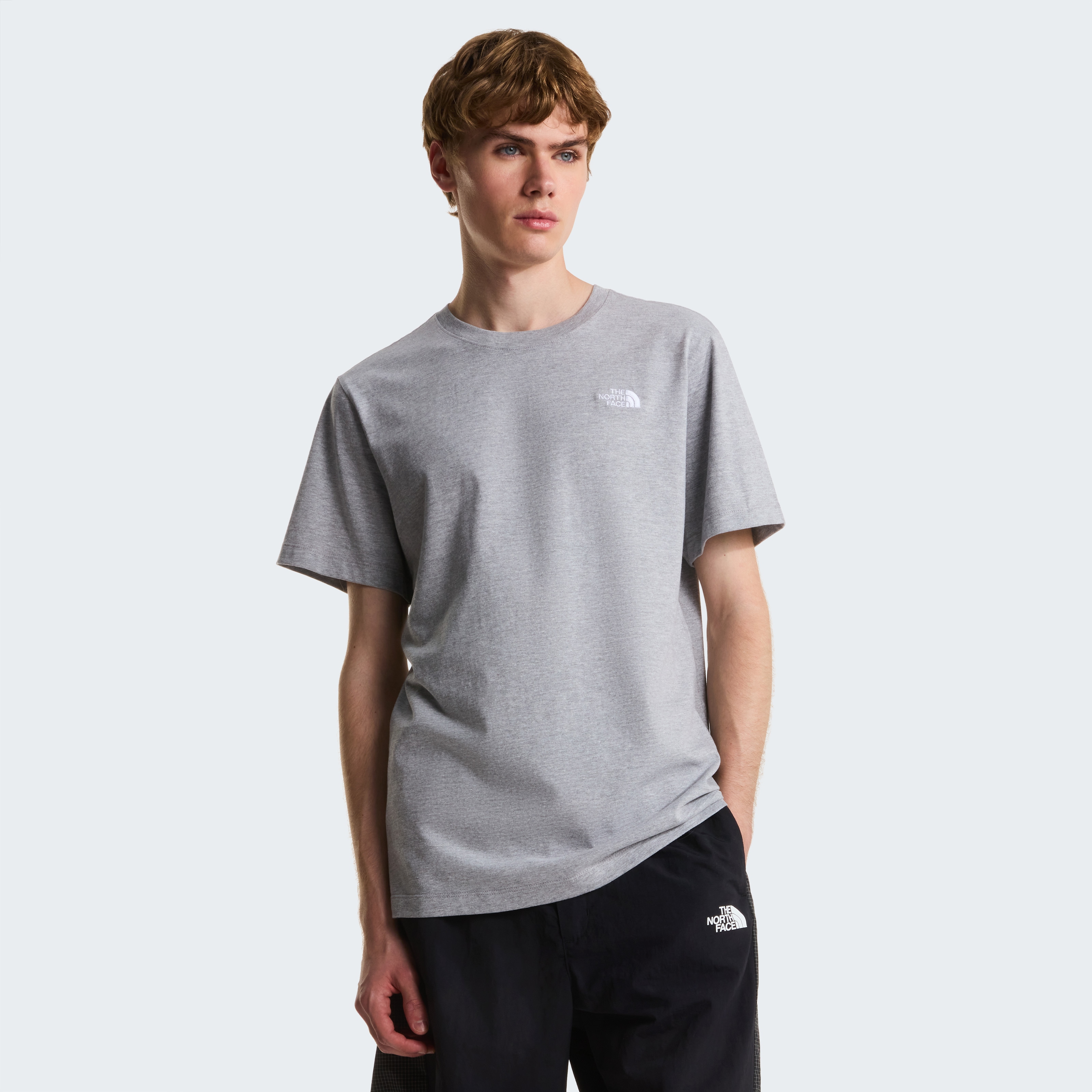 The North Face T-Shirt "M EVOLUTION SIMPLE DOME REGULAR SHORT SL" normale Passform, Kurzarm, für den Alltag, aus Baumwolle