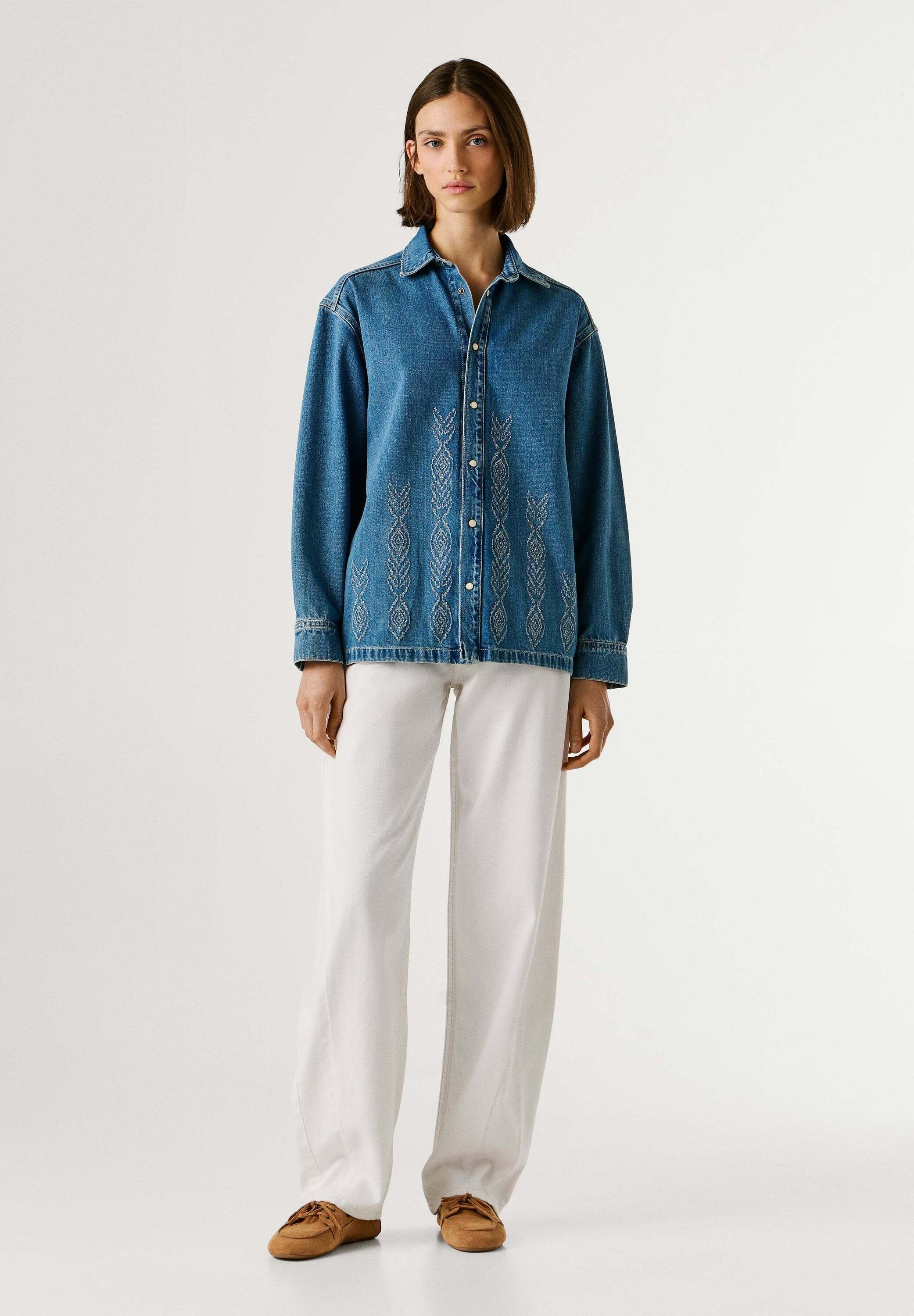 Pepe Jeans Funktionsshirt »shirt ELLEN IKAT«