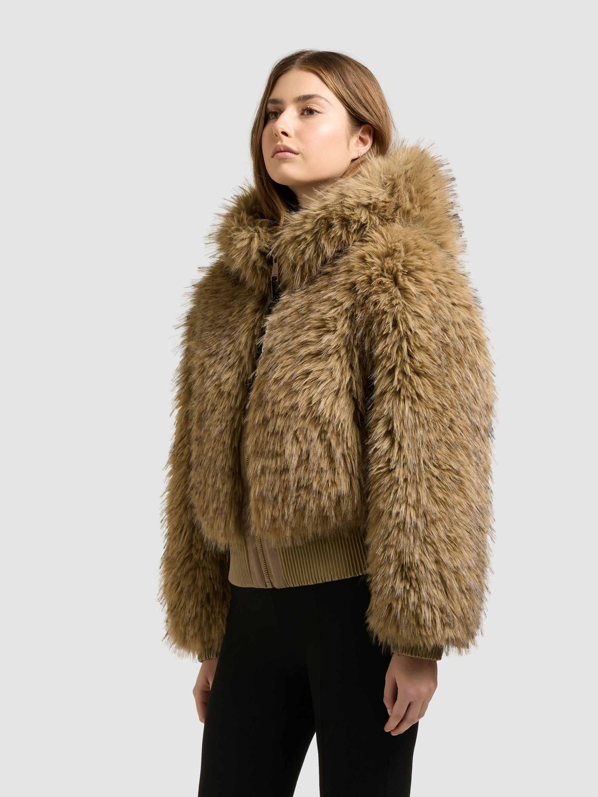 khujo Blouson »LAYNE« mit Kapuze