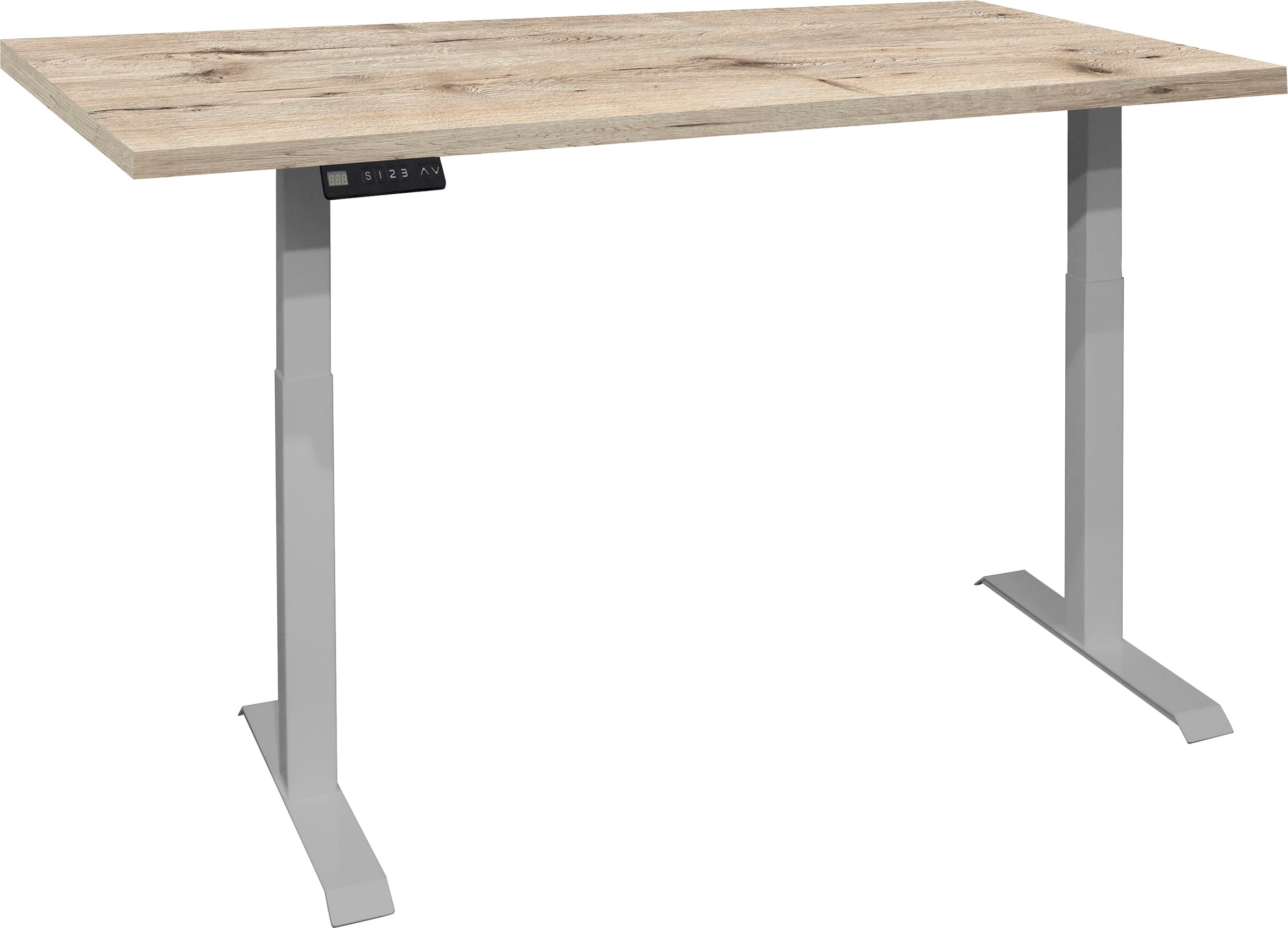 Mäusbacher Schreibtisch "Big System Office", Breite 180 cm, elektrisch höhenverstellbar