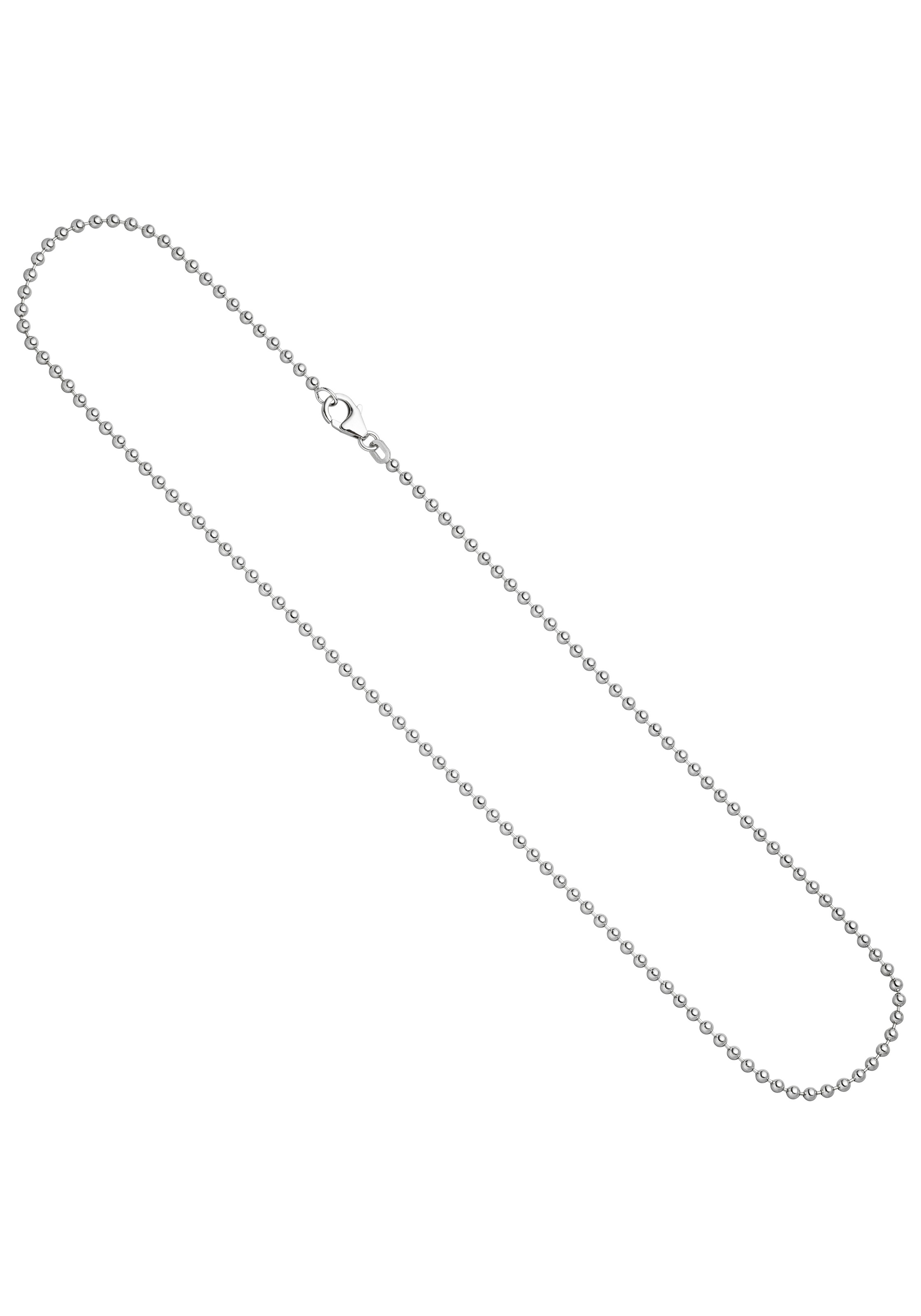 JOBO Silberkette, Kugelkette 925 Silber 90 cm 2,5 mm