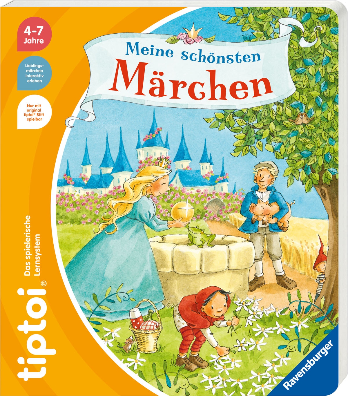 Ravensburger Buch "tiptoi Meine schönsten Märchen", Made in Europe, FSC - schützt Wald - weltweit