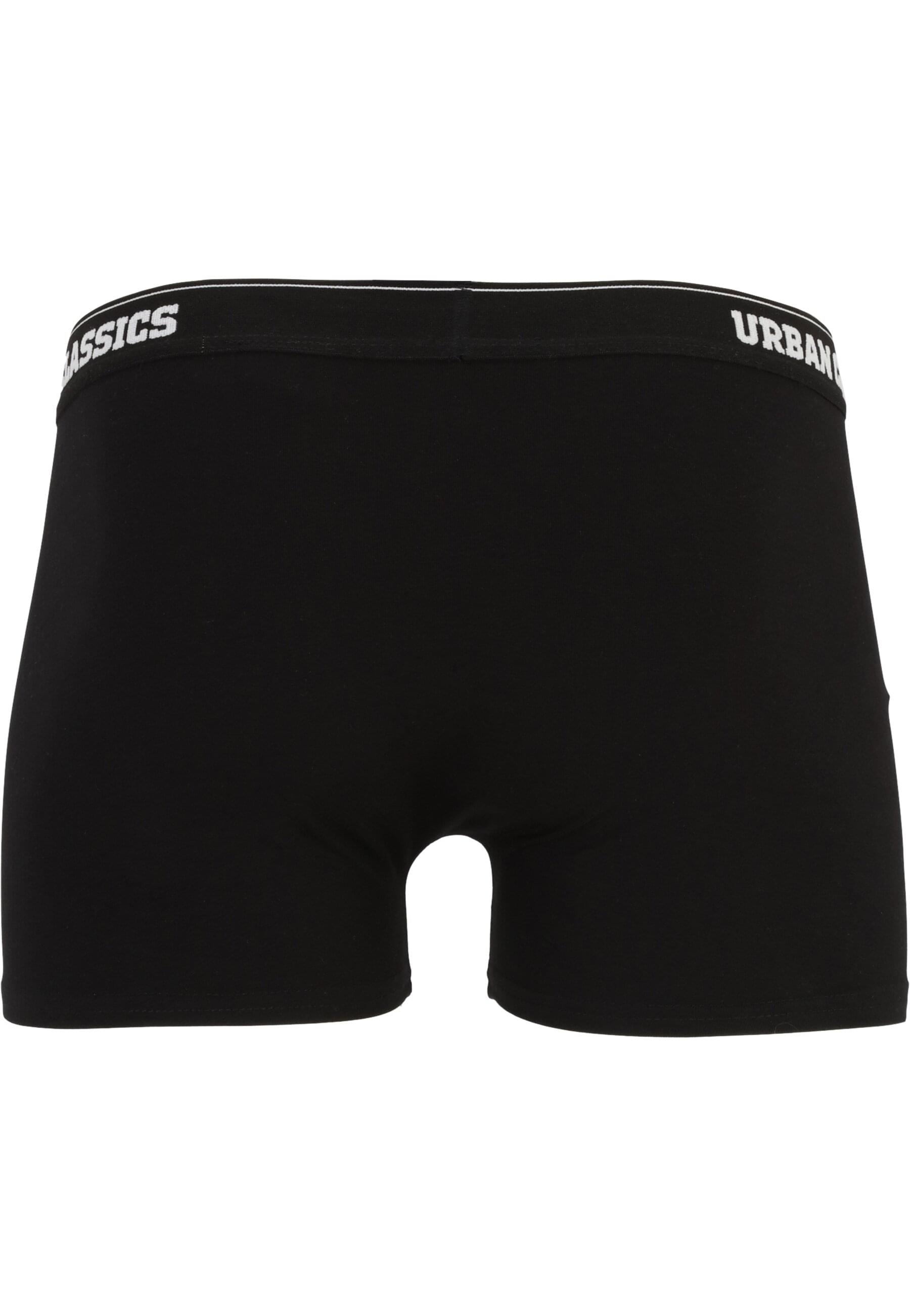 URBAN CLASSICS Boxershorts »Urban Classics Herren Organic Boxer Shorts 3-Pack«, (1 St.)
