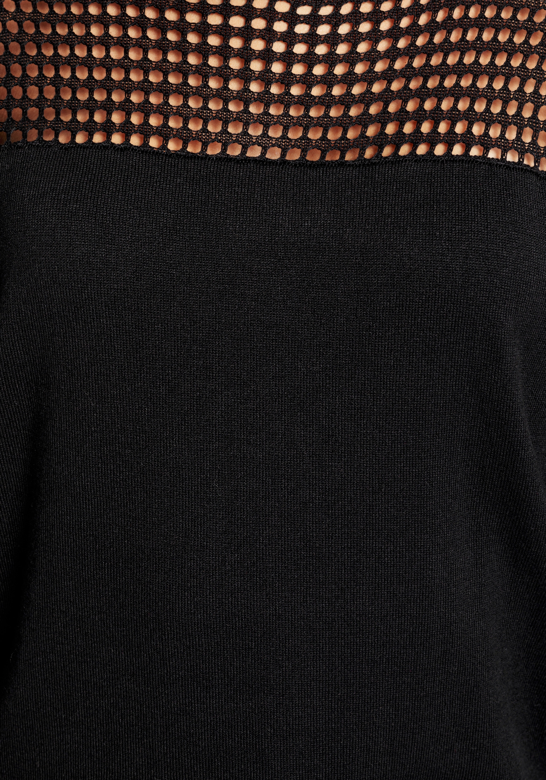 Melrose Ajourpullover, mit Lochmuster