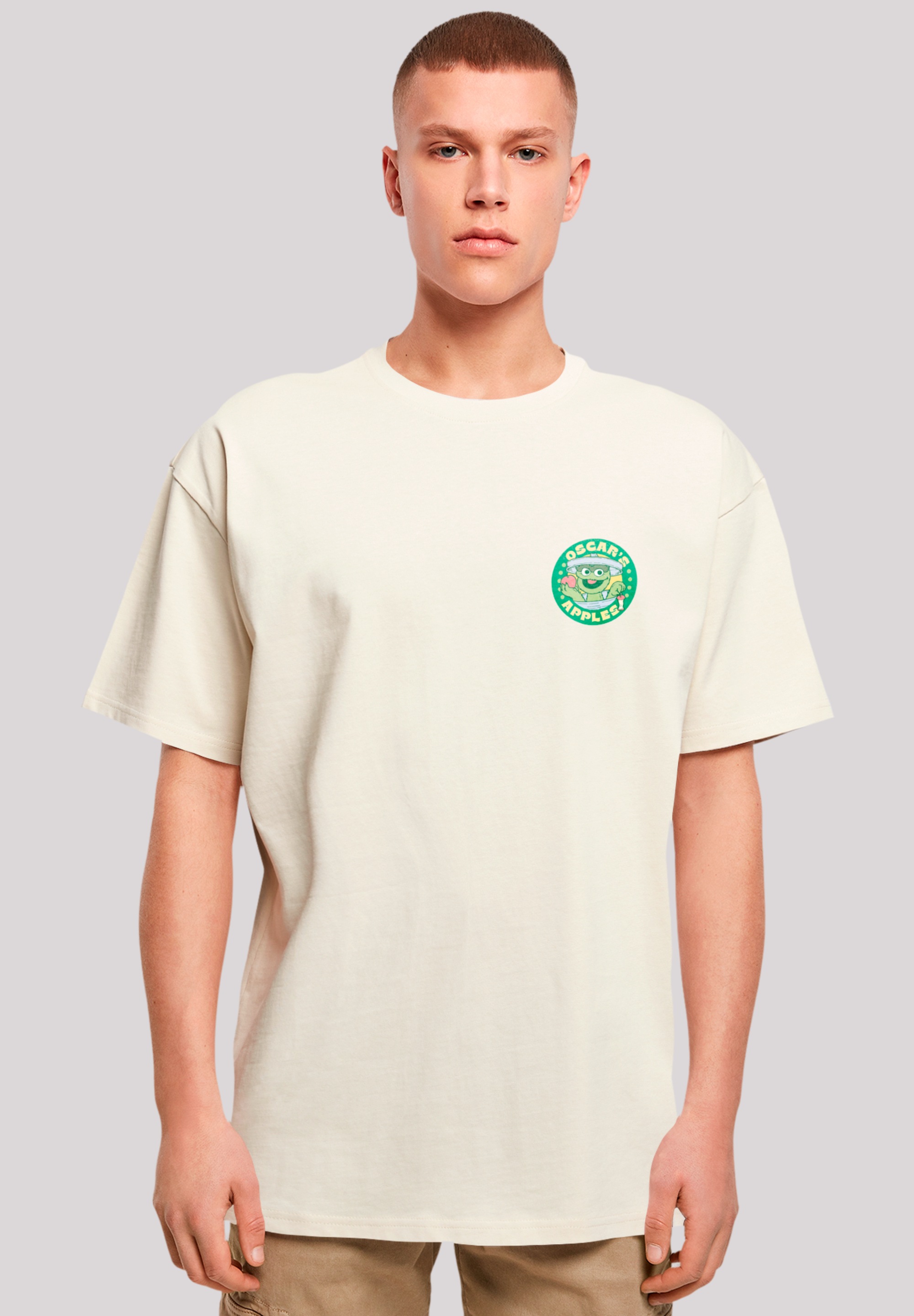 F4NT4STIC T-Shirt »Sesamstraße Oscar's Apples«, Premium Qualität