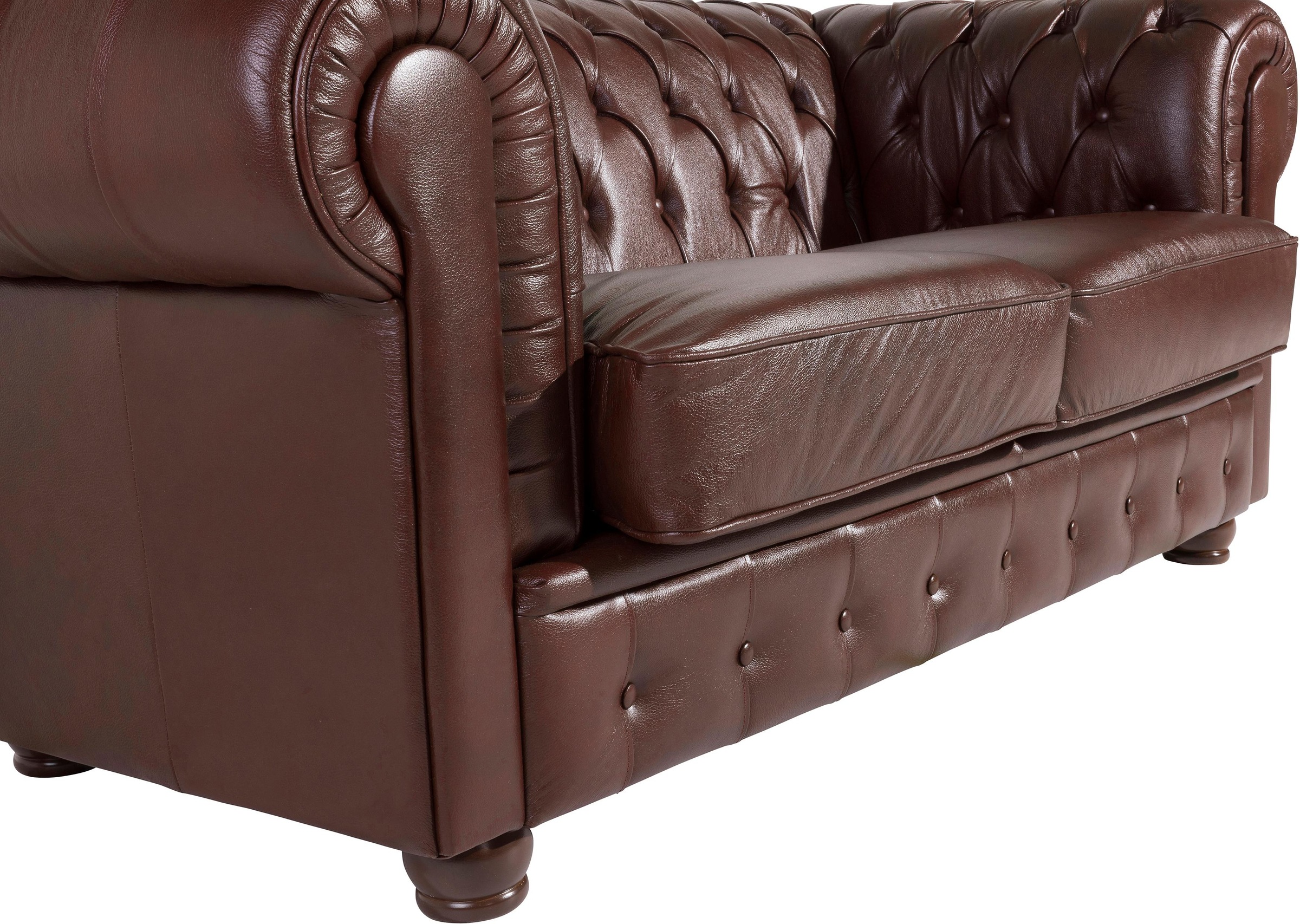 Max Winzer® Chesterfield-Sofa »Bristol«, mit edler Knopfheftung, Breite 172 cm