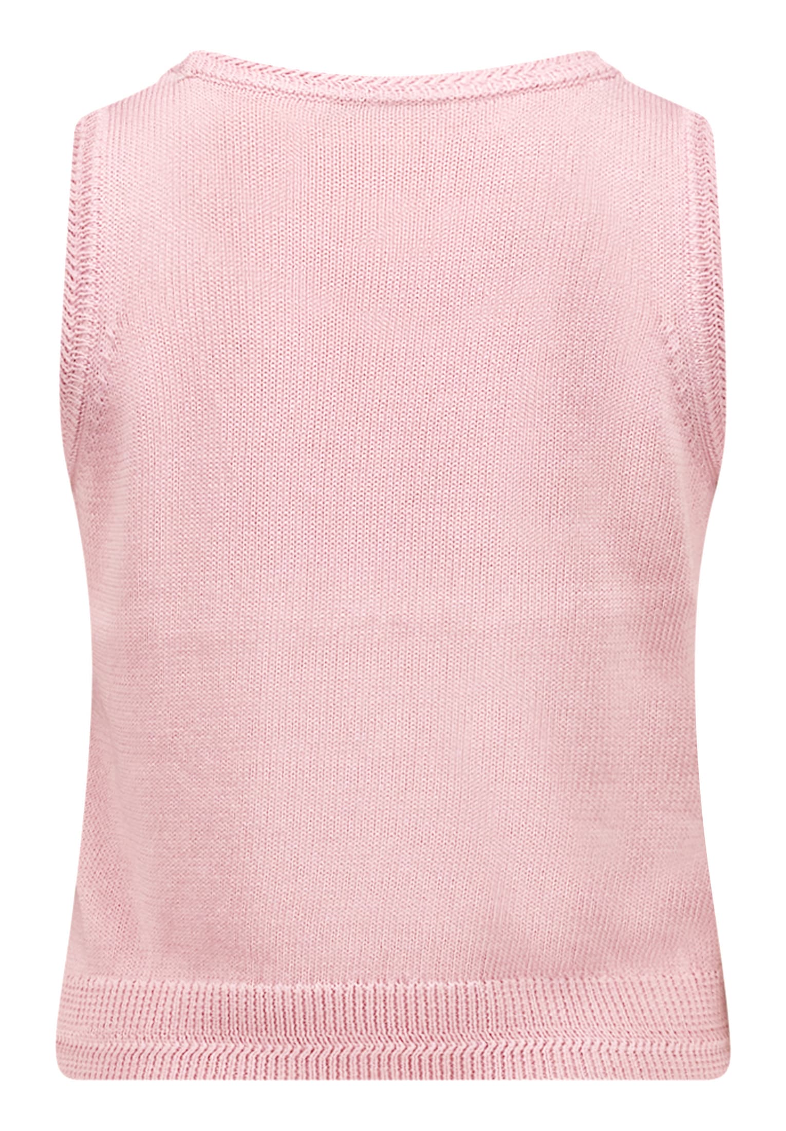 Cartoon Stricktop »Damen mit Rundhalsausschnitt«