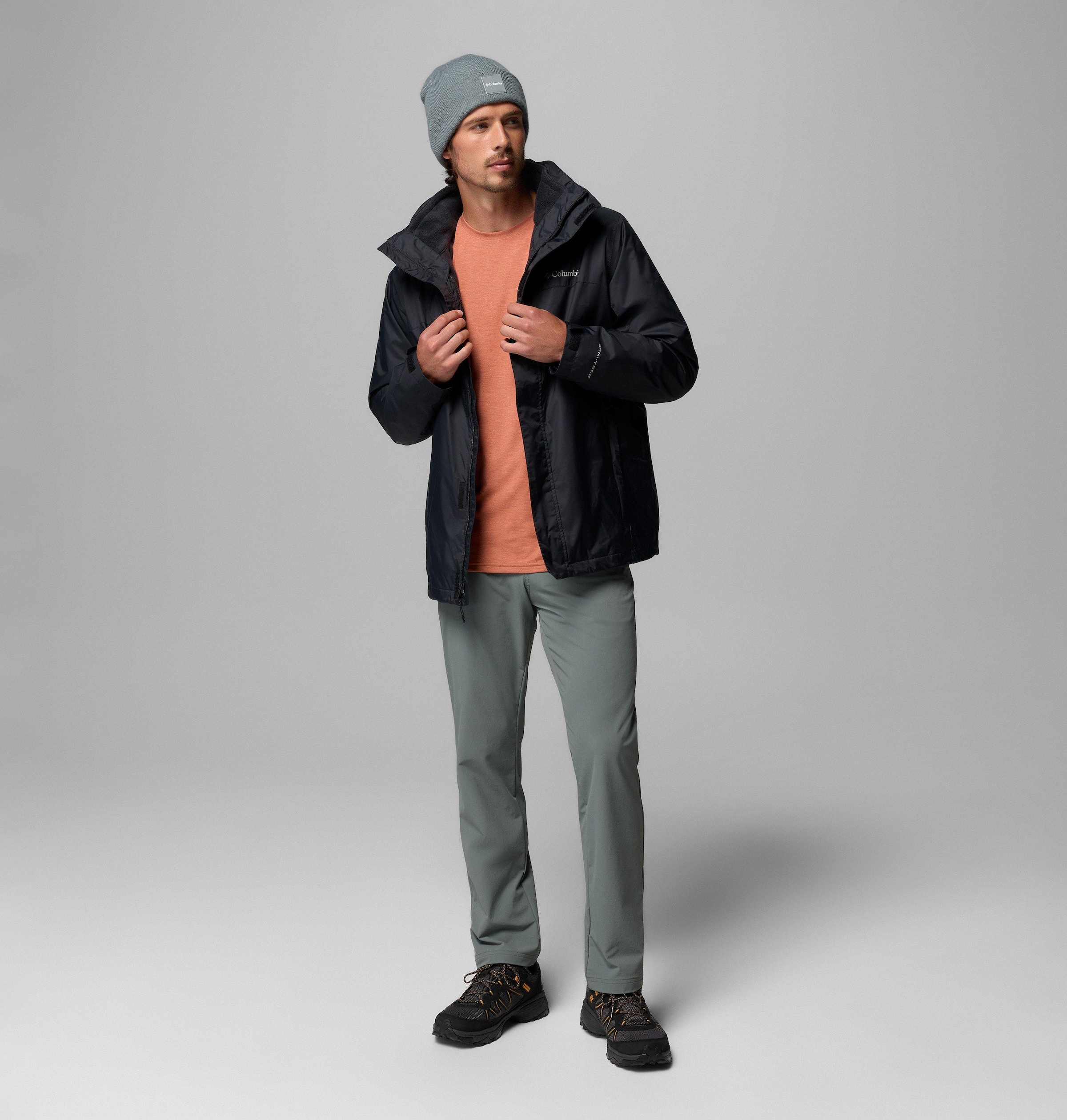 Columbia 3-in-1-Funktionsjacke »Watertight Interchange Jacket« 2 Stk. tlg. mit Reißverschluss, wärmeisolierend, wasserabweisend, windabweisend