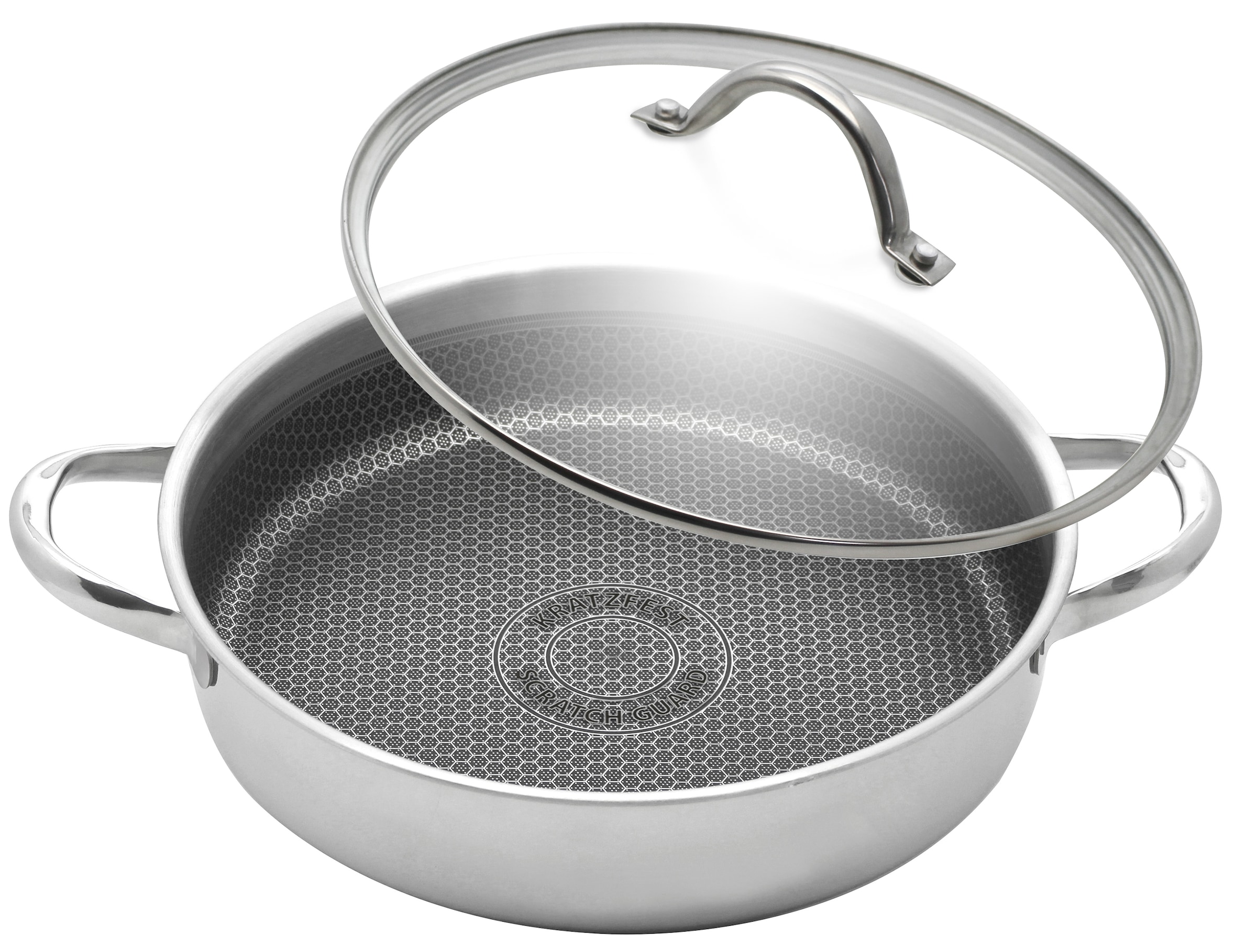 Elo Premium Servierpfanne »Relief Evolution Servierpfanne« Edelstahl 18/10 2 tlg. tlg.