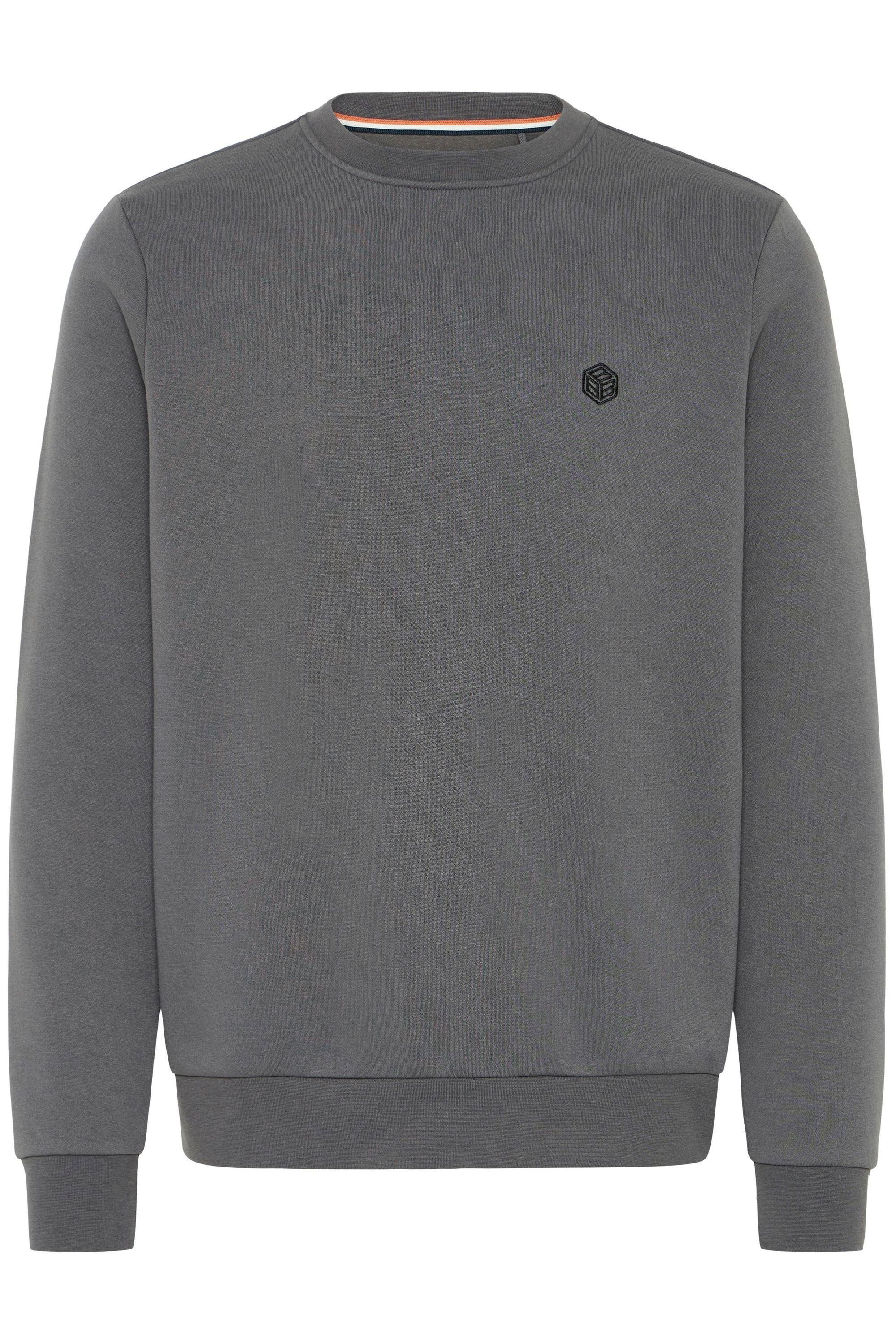 Blend Rundhalspullover "BHTony" Lässiger Sweatpullover mit Stickerei günstig online kaufen