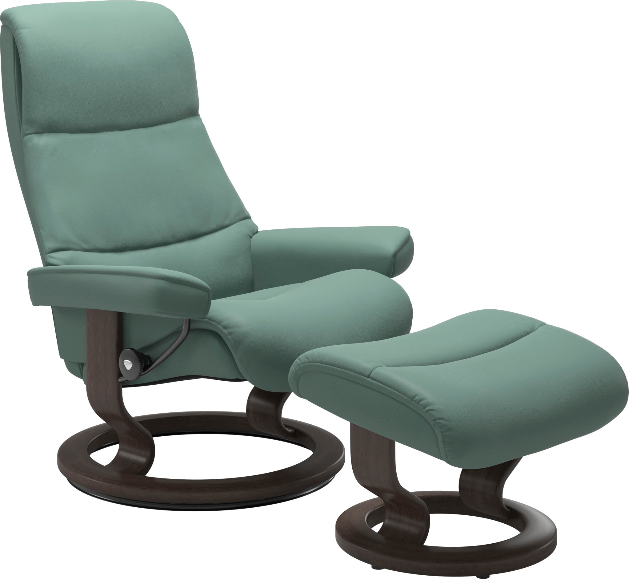 Stressless Fußhocker "View", mit Classic Base,Gestell Wenge