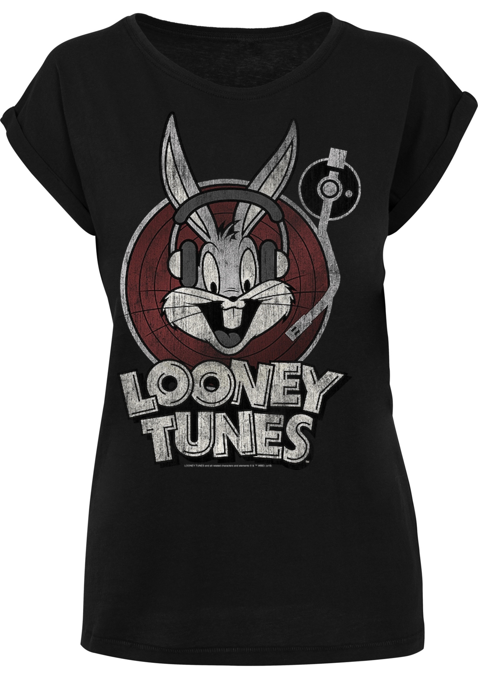 F4NT4STIC T-Shirt »Looney Tunes Bugs Bunny'«, Print