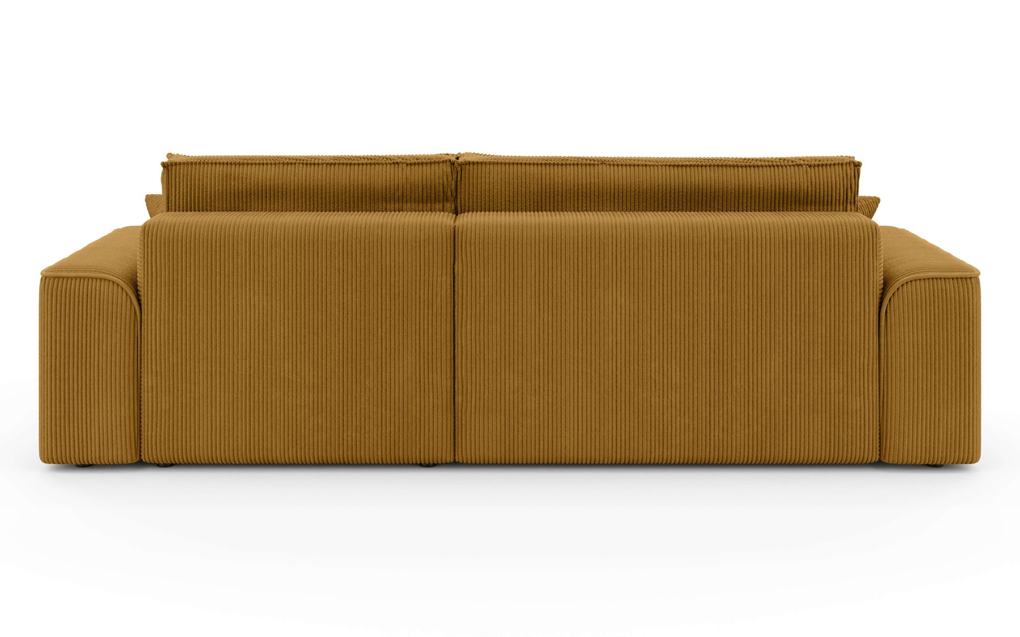Home affaire Ecksofa »Santenay mit Bettfunktion und Bettkasten, Maße: B/T/H 266/164/90 cm«, L-Form mit Wellenfederung, Schlaffläche: 140x213 cm, auch in Cord