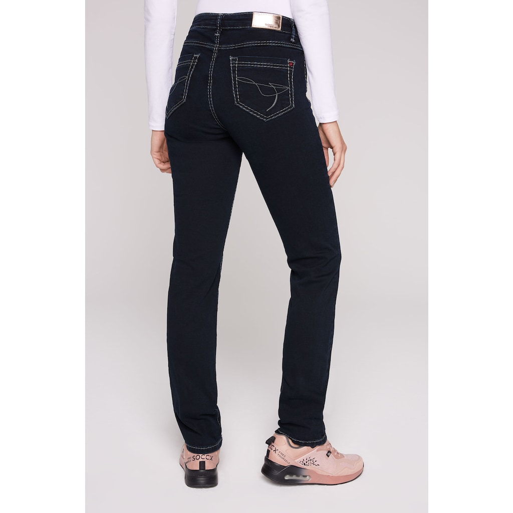 SOCCX Regular-fit-Jeans