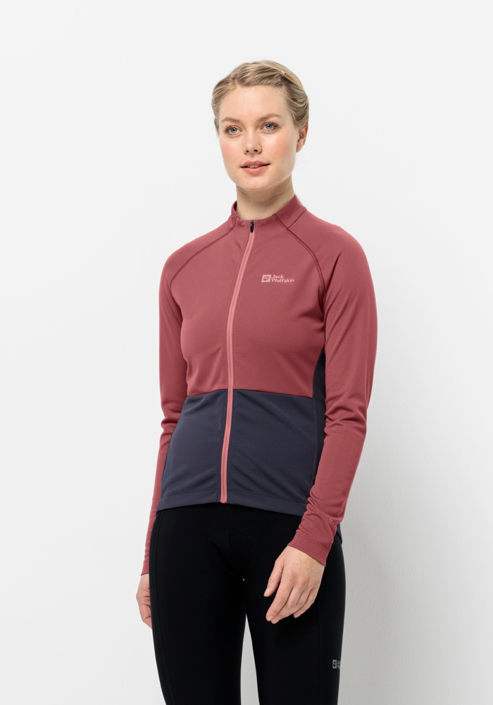 Jack Wolfskin Fahrradjacke "MOROBBIA FZ L/S W"