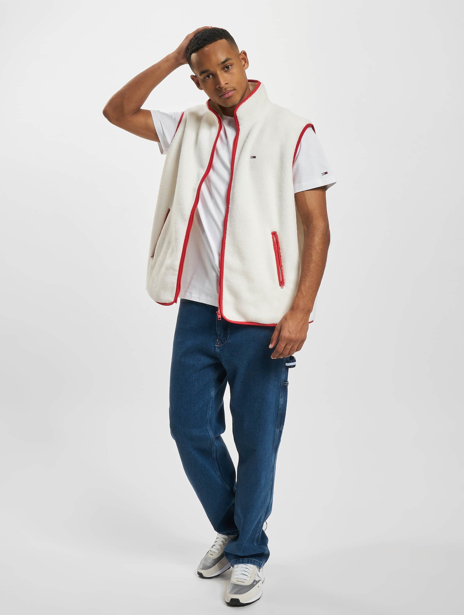 Steppweste »Herren Tommy Jeans Collegiate Sherpa«, (1 tlg.)
