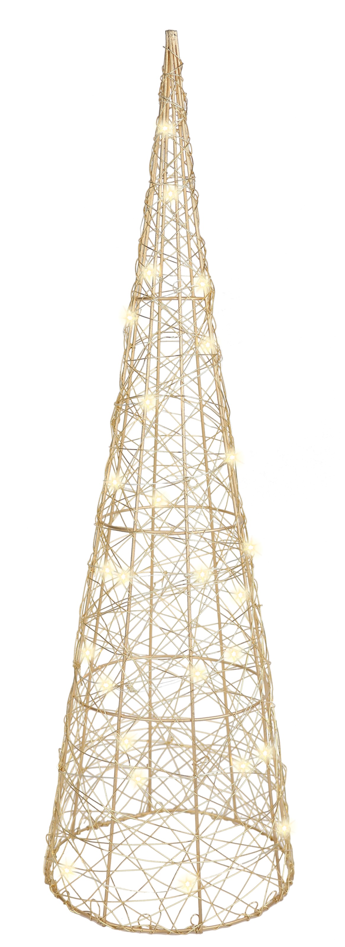 I.GE.A. LED-Dekofigur "LED-Pyramide" Dekofigur Weihnachtspyramide Weihnacht günstig online kaufen