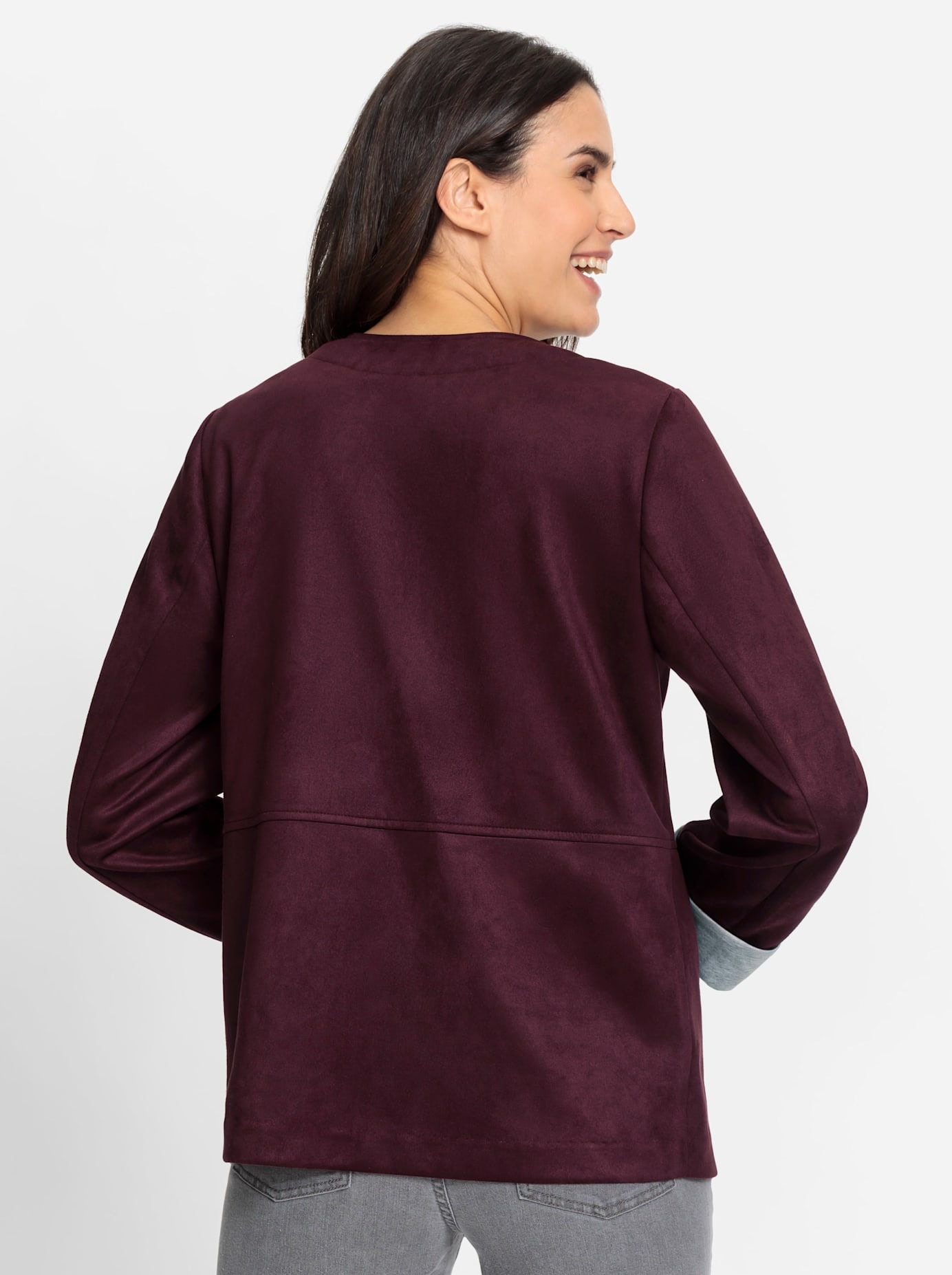 nicht definiert Lederimitat-Blazer »Lederimitat-Blazer«