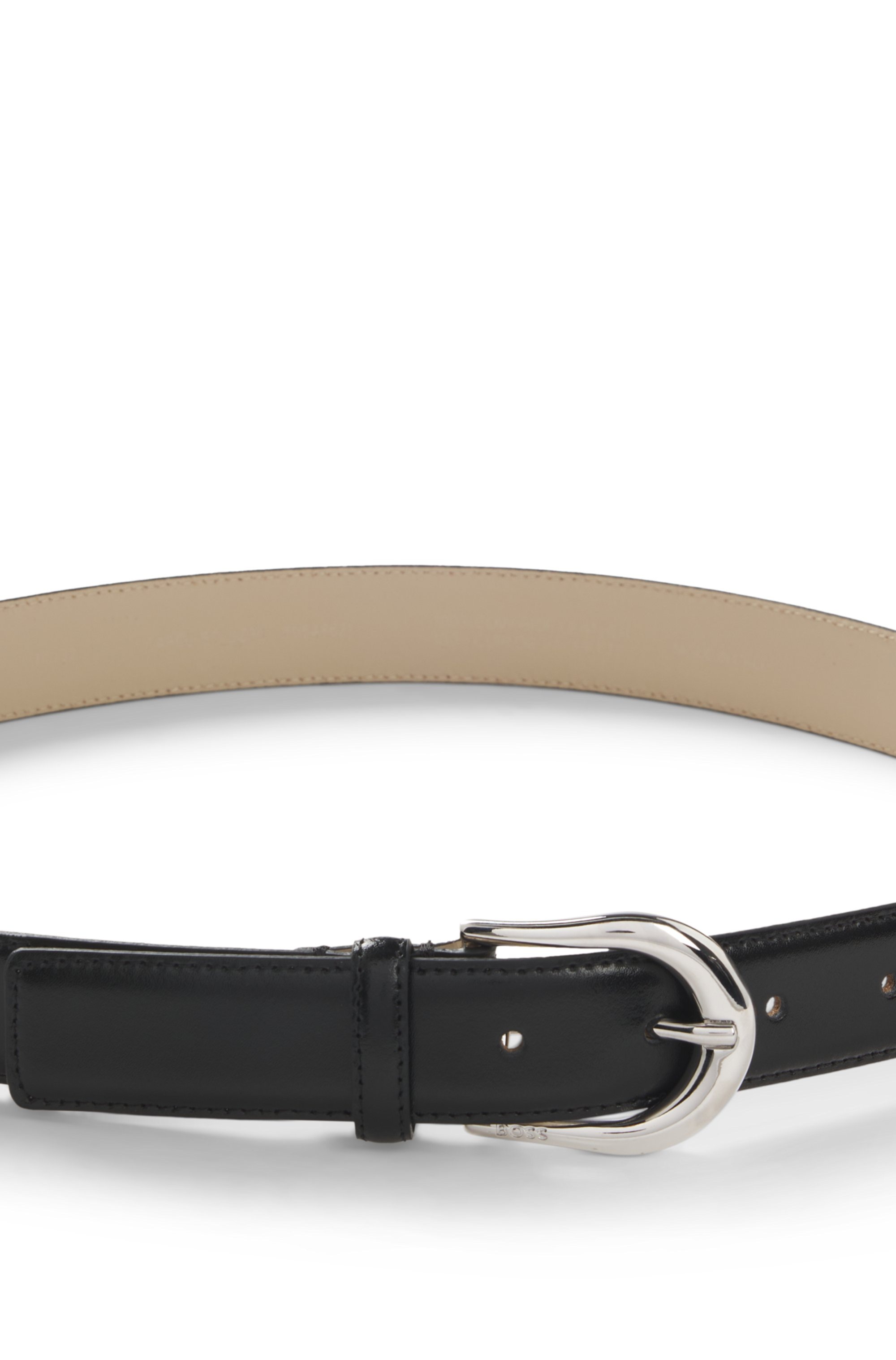 BOSS Ledergürtel "Carol-St Sz30", in Italien gefertigt günstig online kaufen