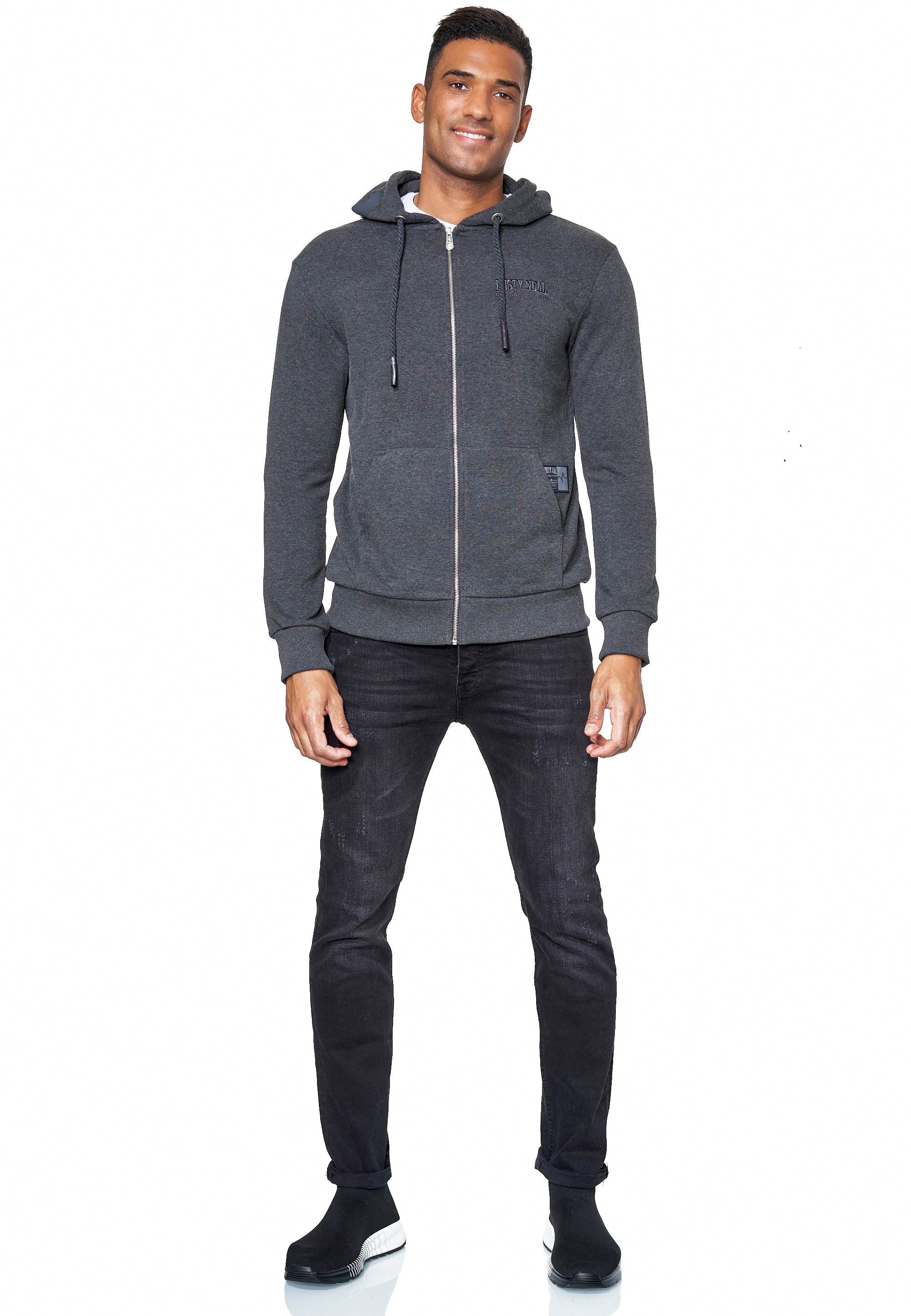 Rusty Neal Kapuzensweatshirt "Rusty Neal Sweater", mit dicken Kordeln günstig online kaufen