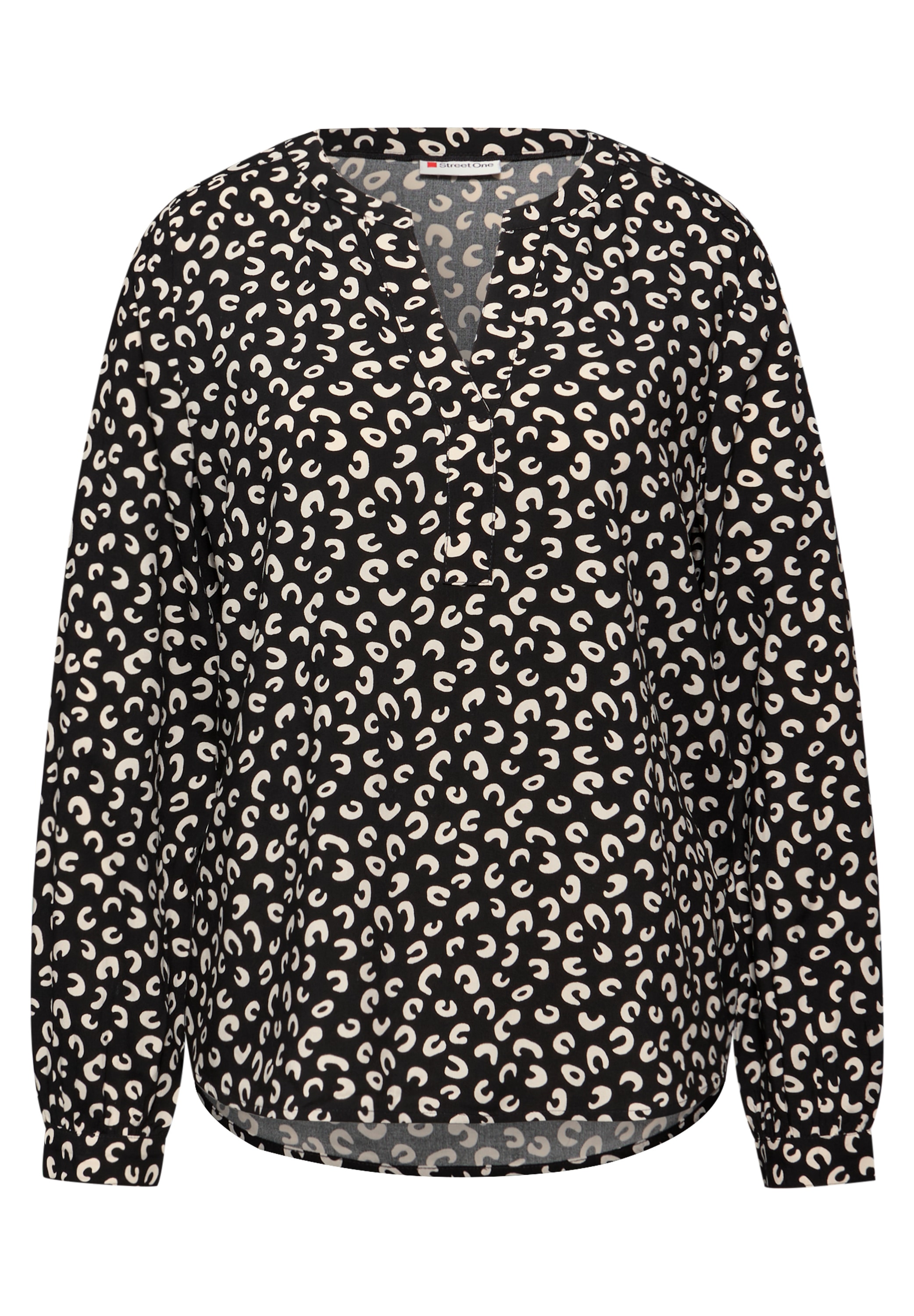STREET ONE Langarmbluse in Blusen-Optik