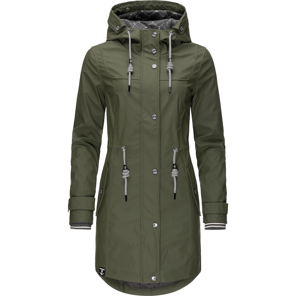 PEAK TIME Regenjacke »L60042«, mit Kapuze