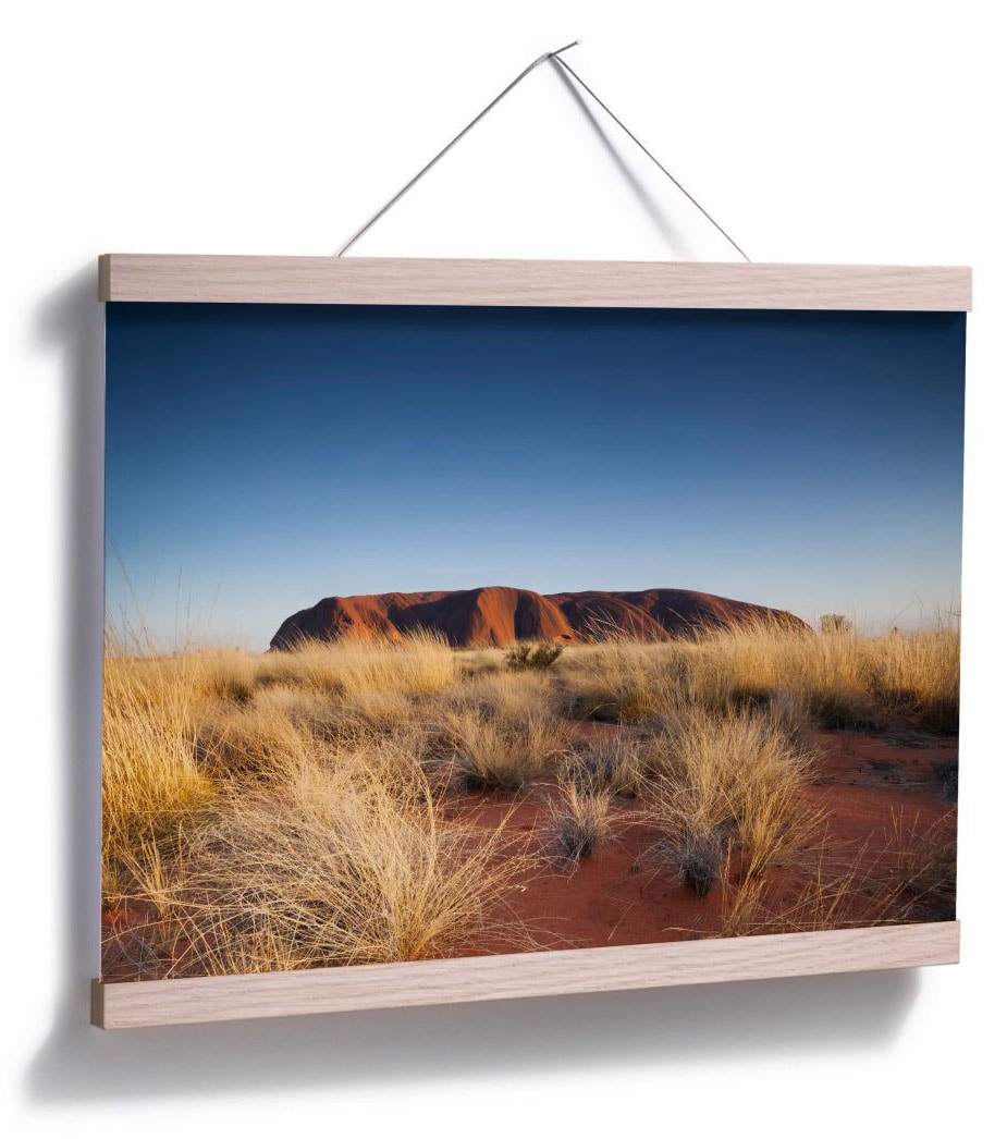 Wall-Art Poster »Ayers Rock Sonnenuntergang«, Australien, (1 St.), Poster,  Wandbild, Bild, Wandposter kaufen | BAUR