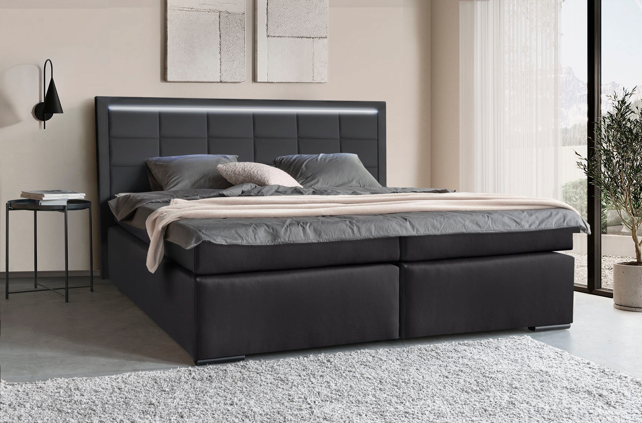 COLLECTION AB Boxspringbett "30 Jahre Jubiläums-Modell Athena" in H2,H3 & H günstig online kaufen