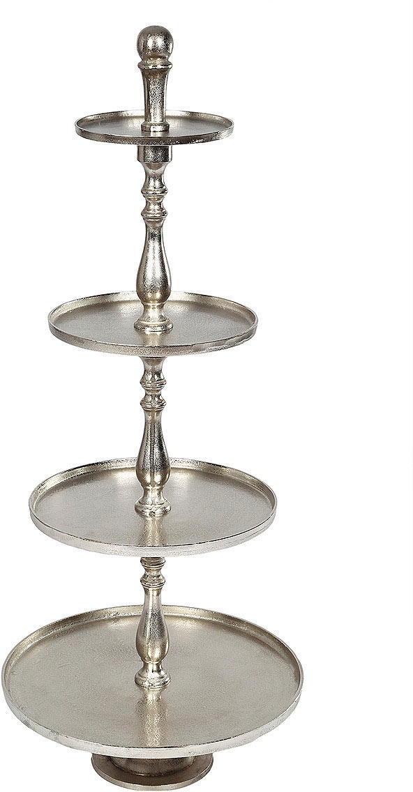 Ambiente Haus Etagere "Etagere 4 Stufen Silber" günstig online kaufen